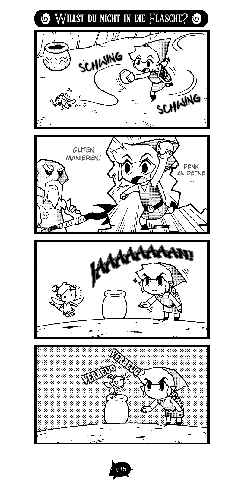Read The Legend of Zelda_ The Wind Waker - Link's Logbook DE Manga Online