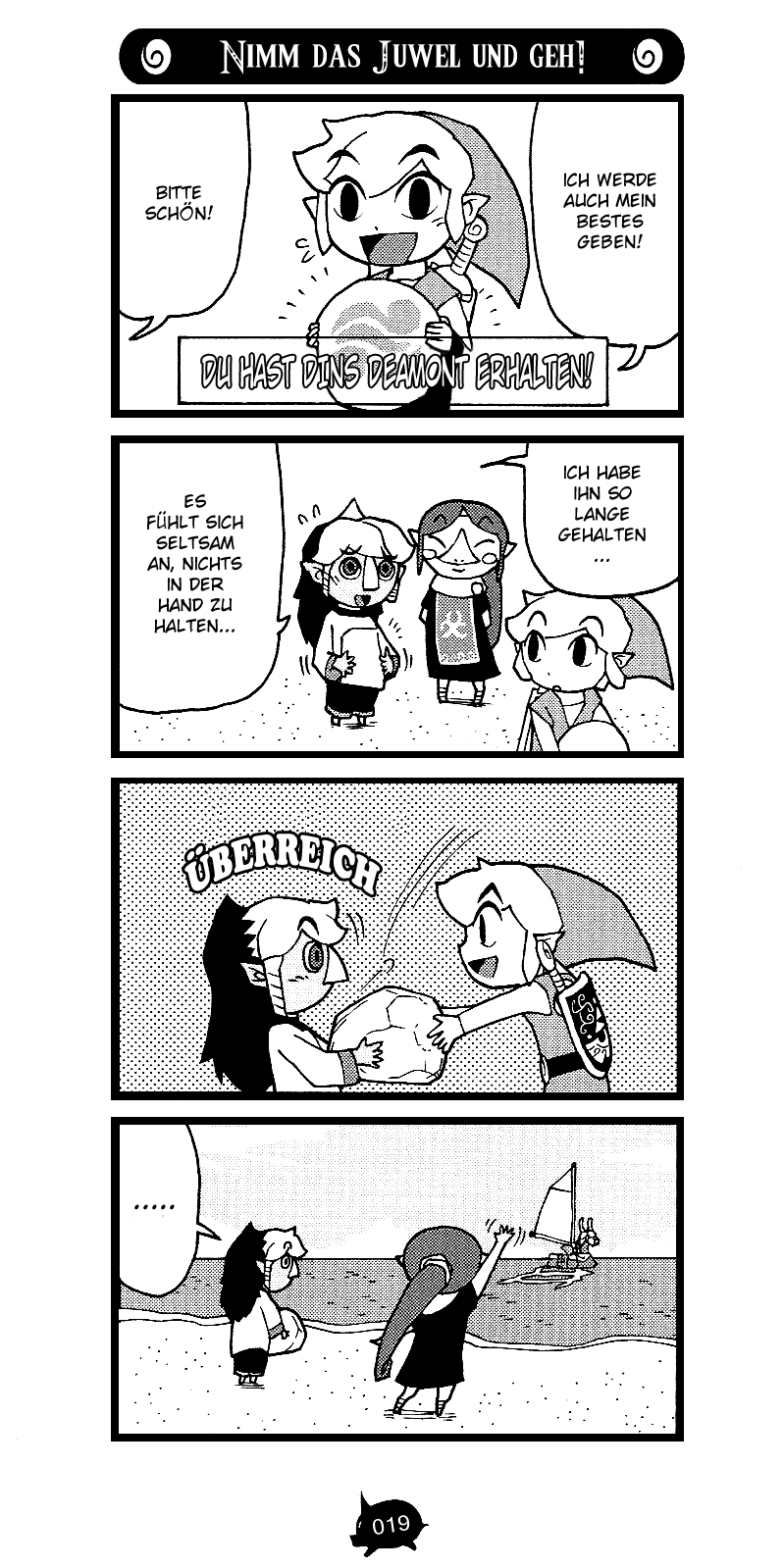 Read The Legend of Zelda_ The Wind Waker - Link's Logbook DE Manga Online