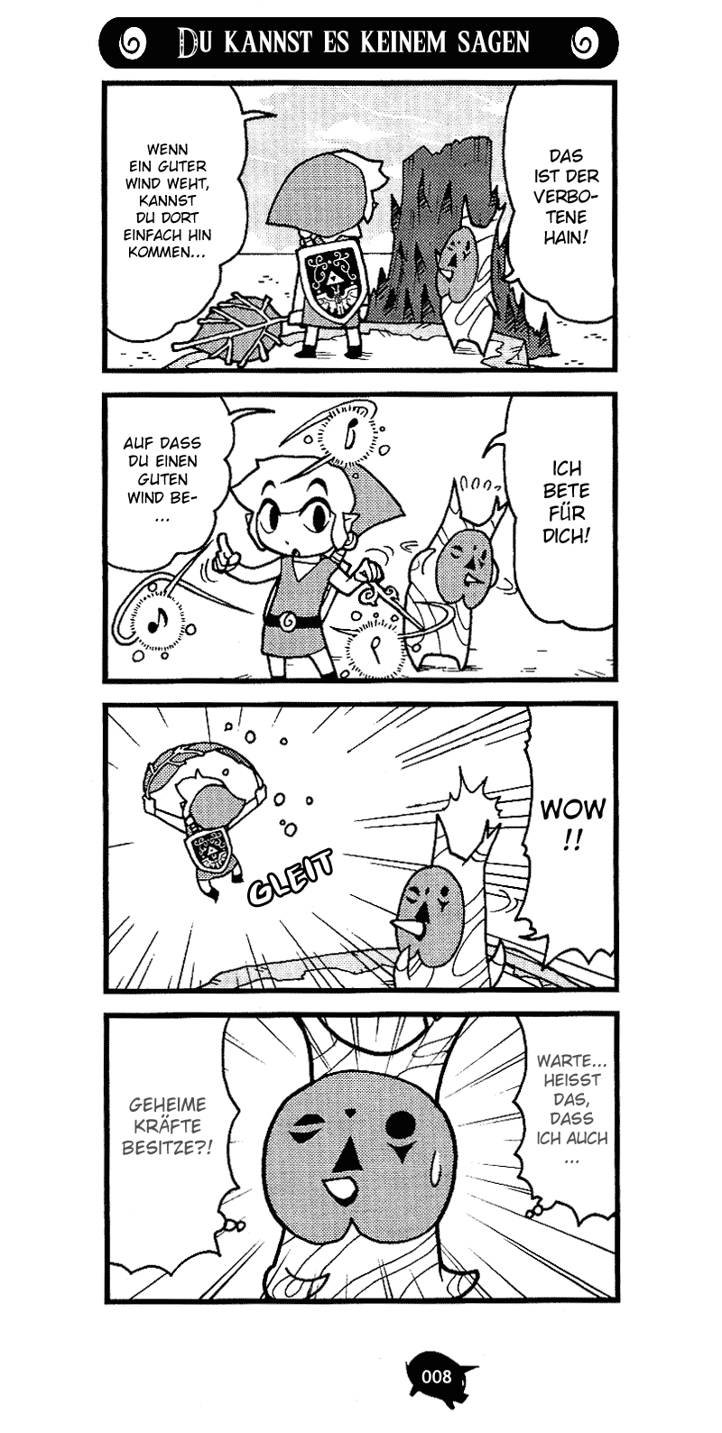 Read The Legend of Zelda_ The Wind Waker - Link's Logbook DE Manga Online