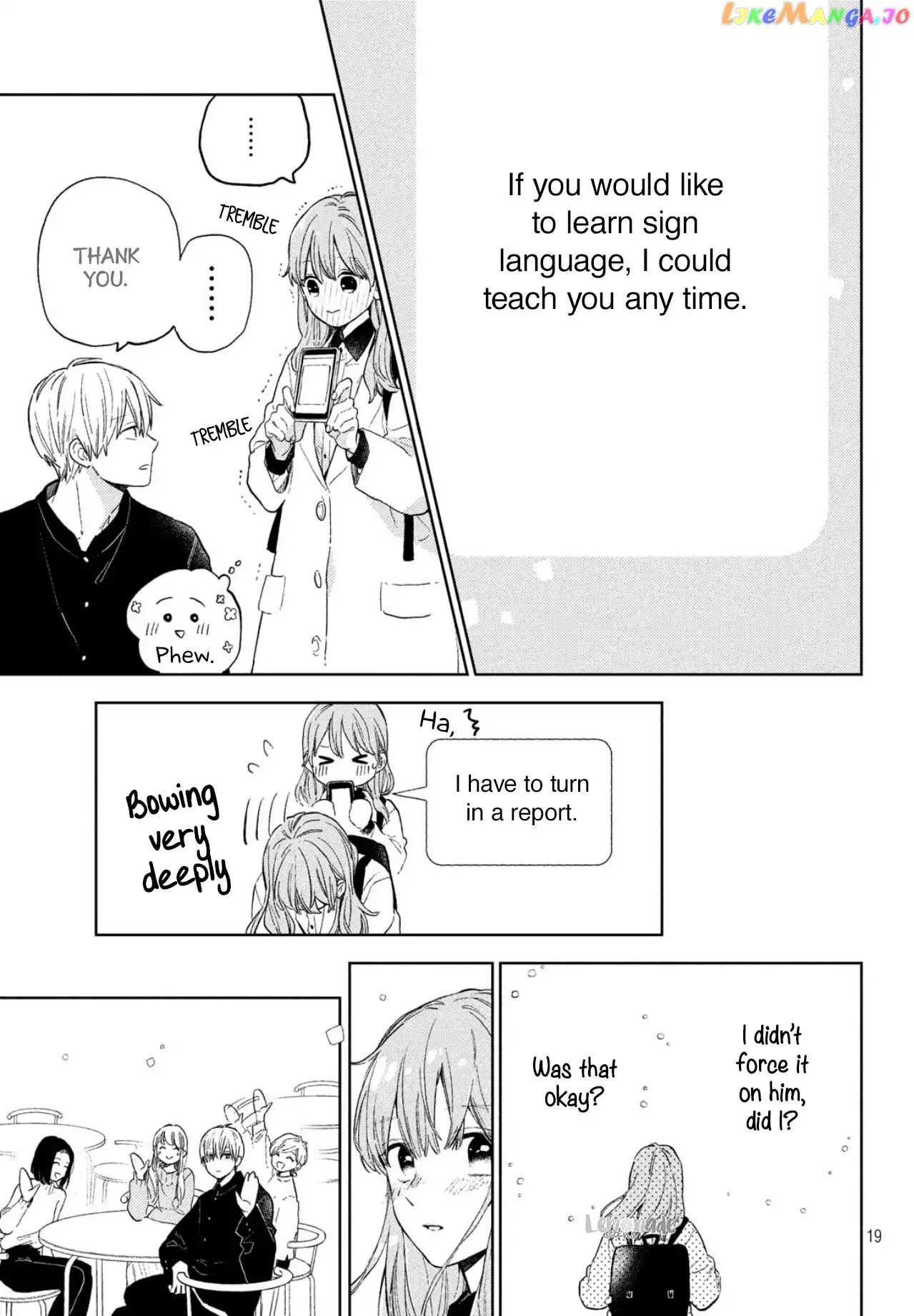 Read A Sign of Affection Manga Online