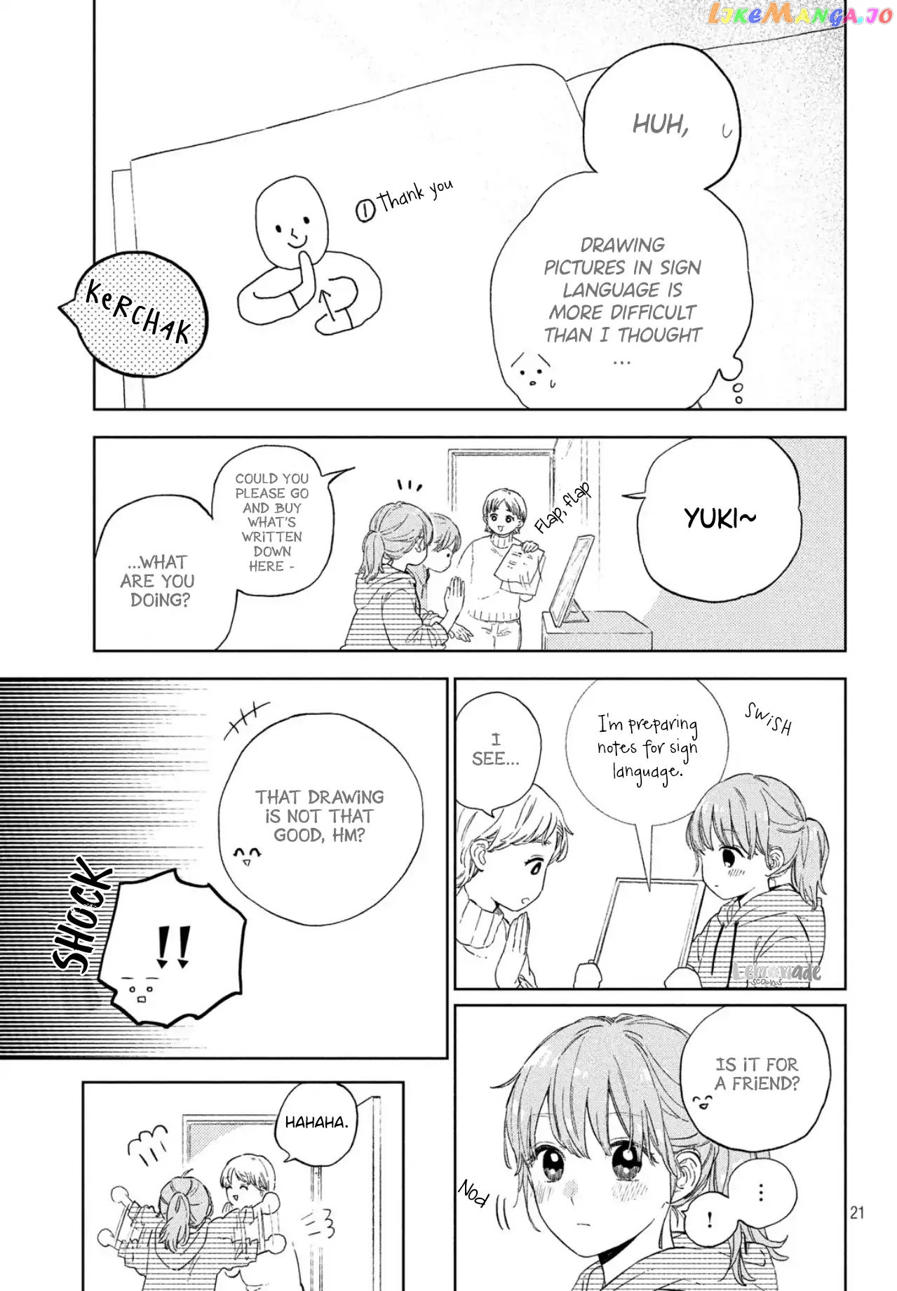 Read A Sign of Affection Manga Online