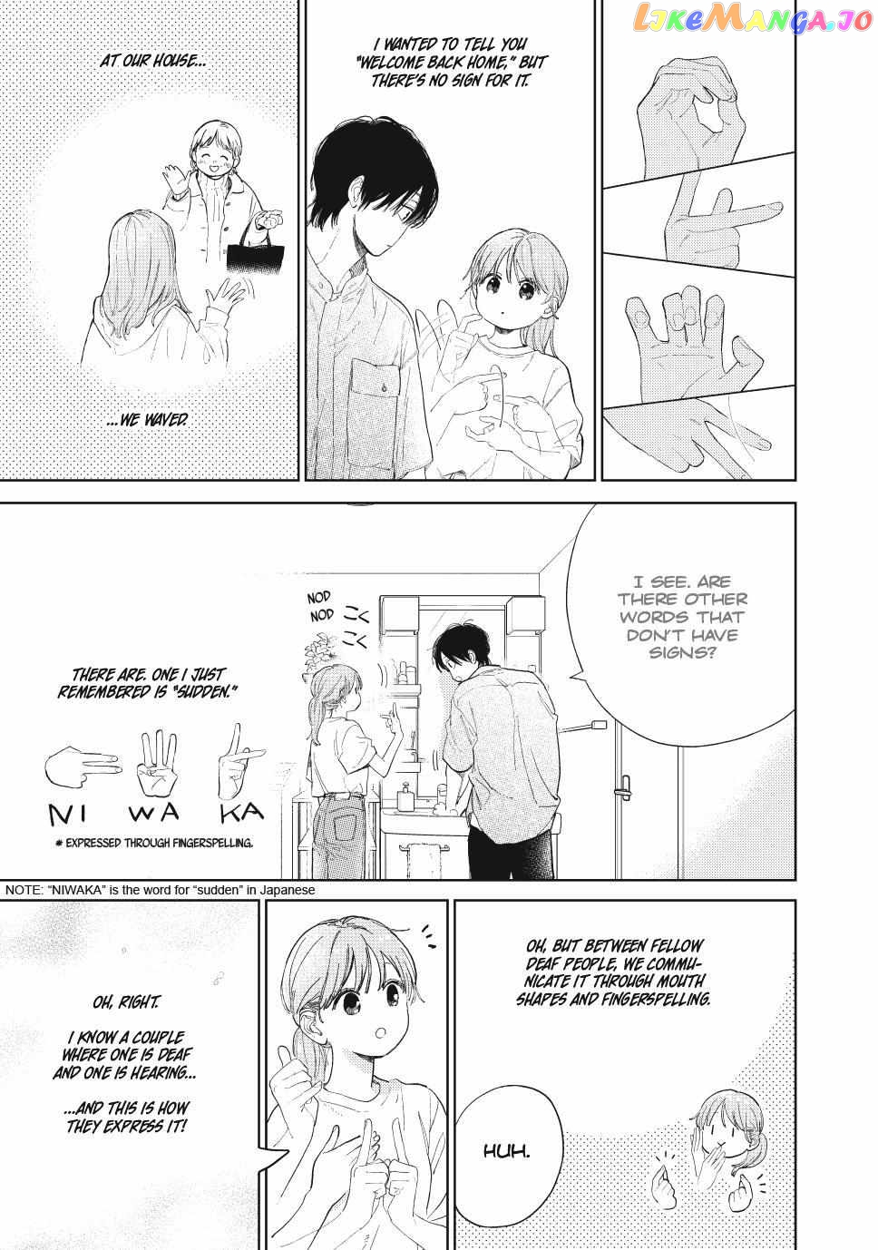 Read A Sign of Affection Manga Online