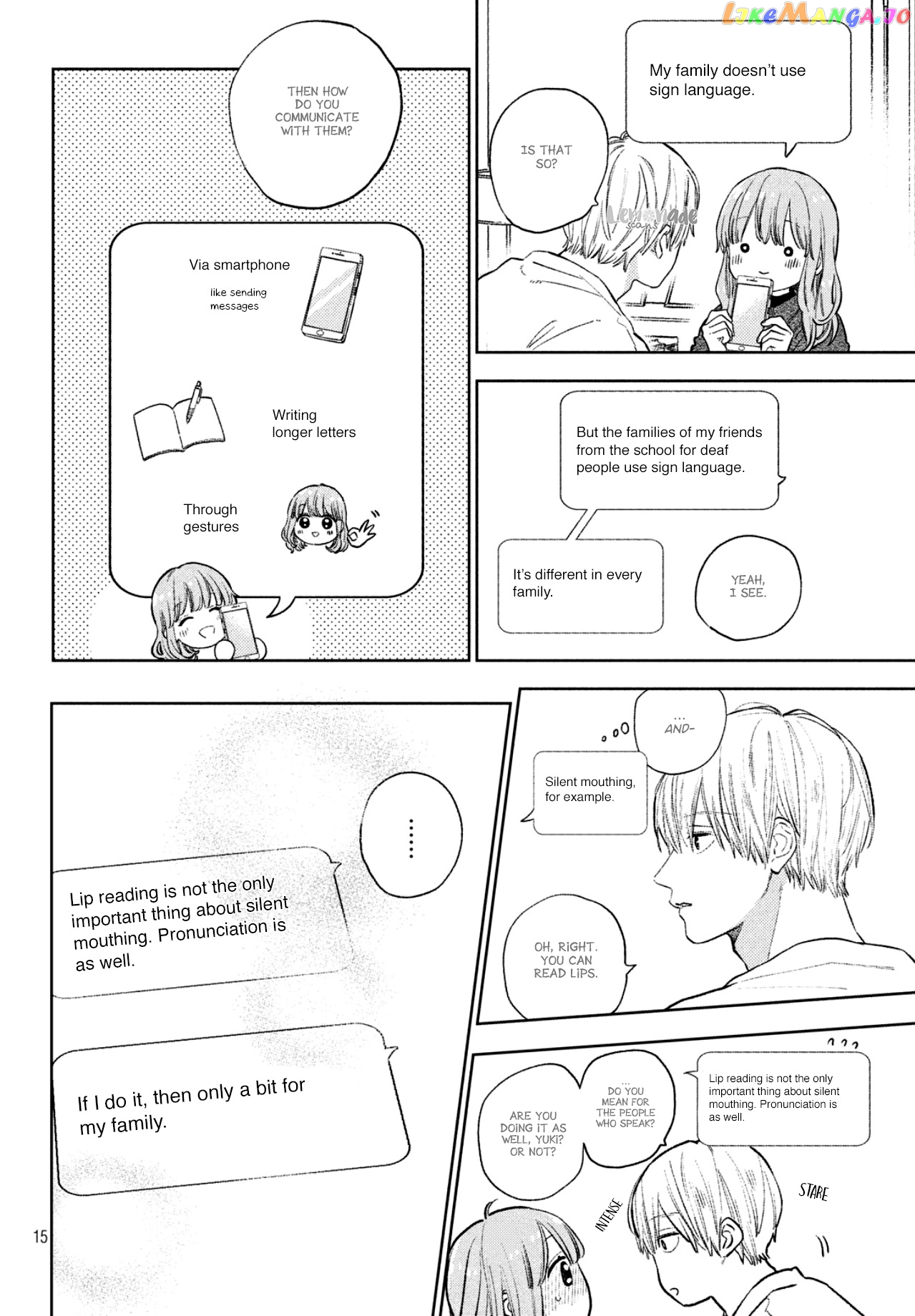 Read A Sign of Affection Manga Online