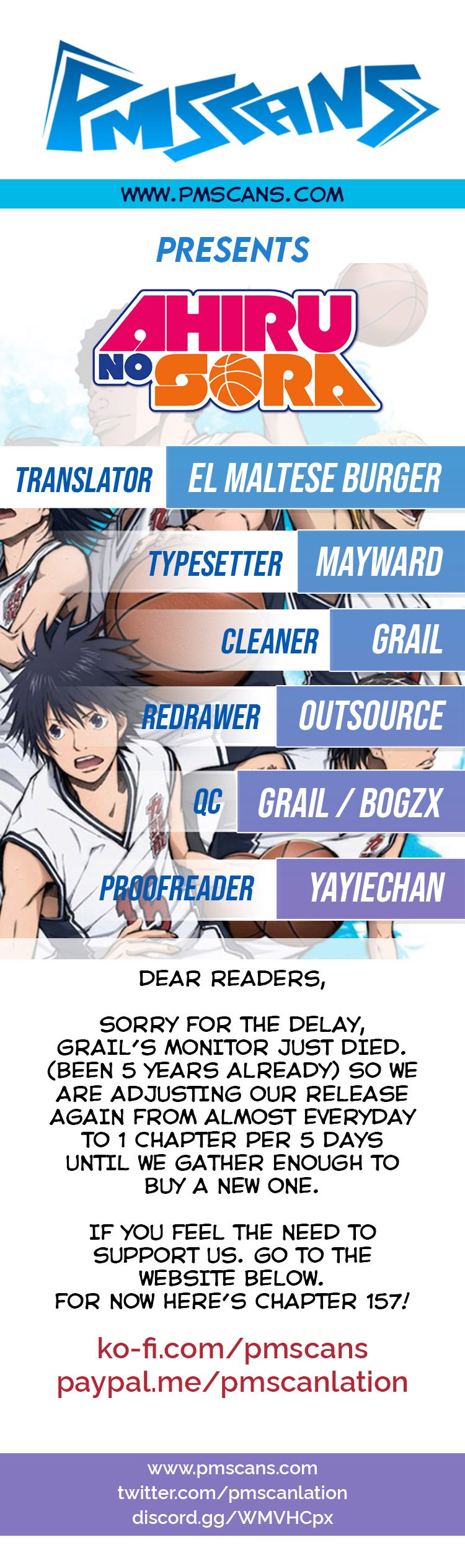 Read Ahiru no Sora en Manga Online