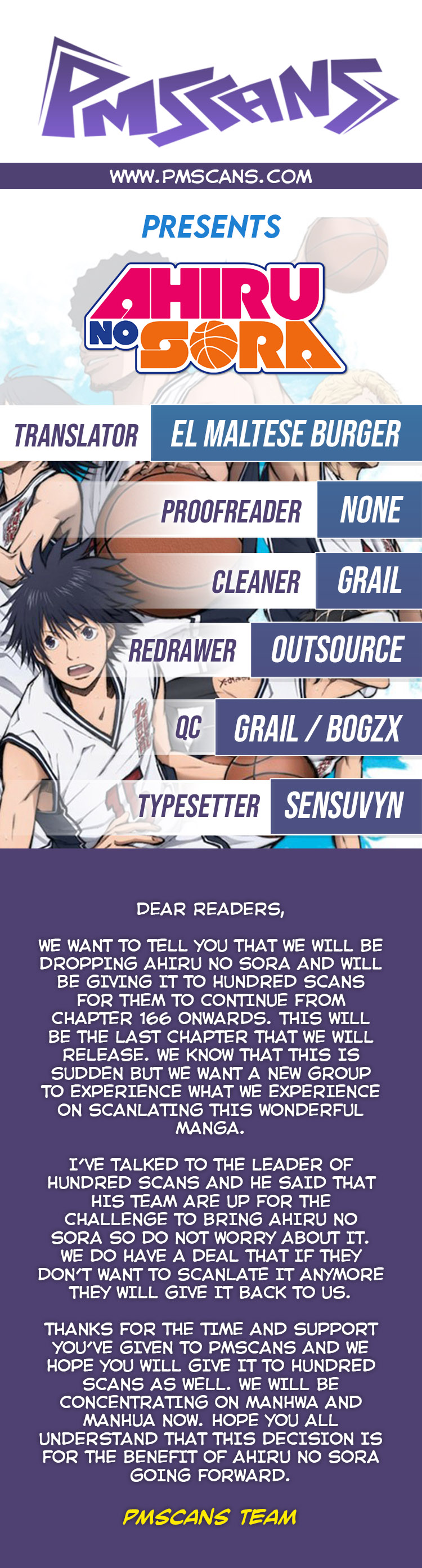 Read Ahiru no Sora en Manga Online