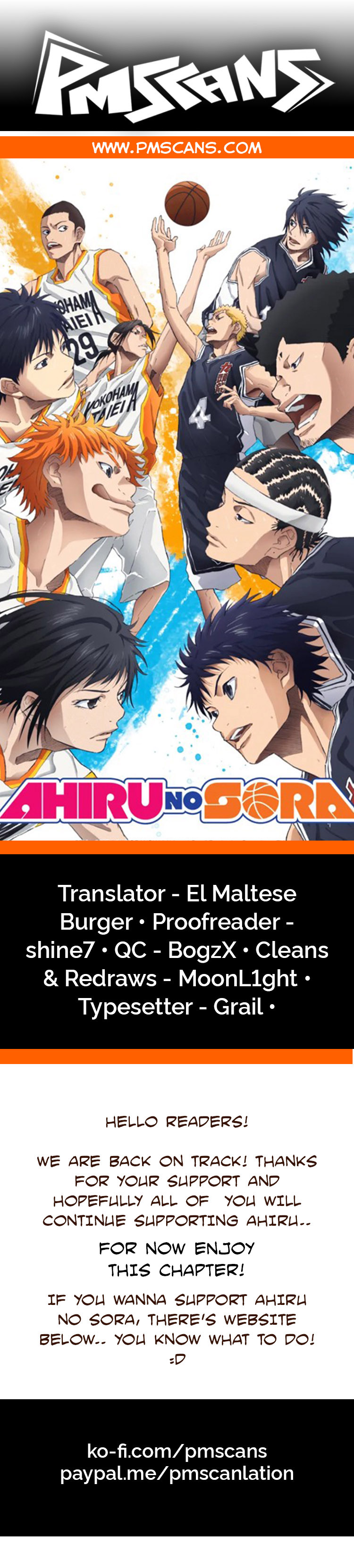 Read Ahiru no Sora en Manga Online