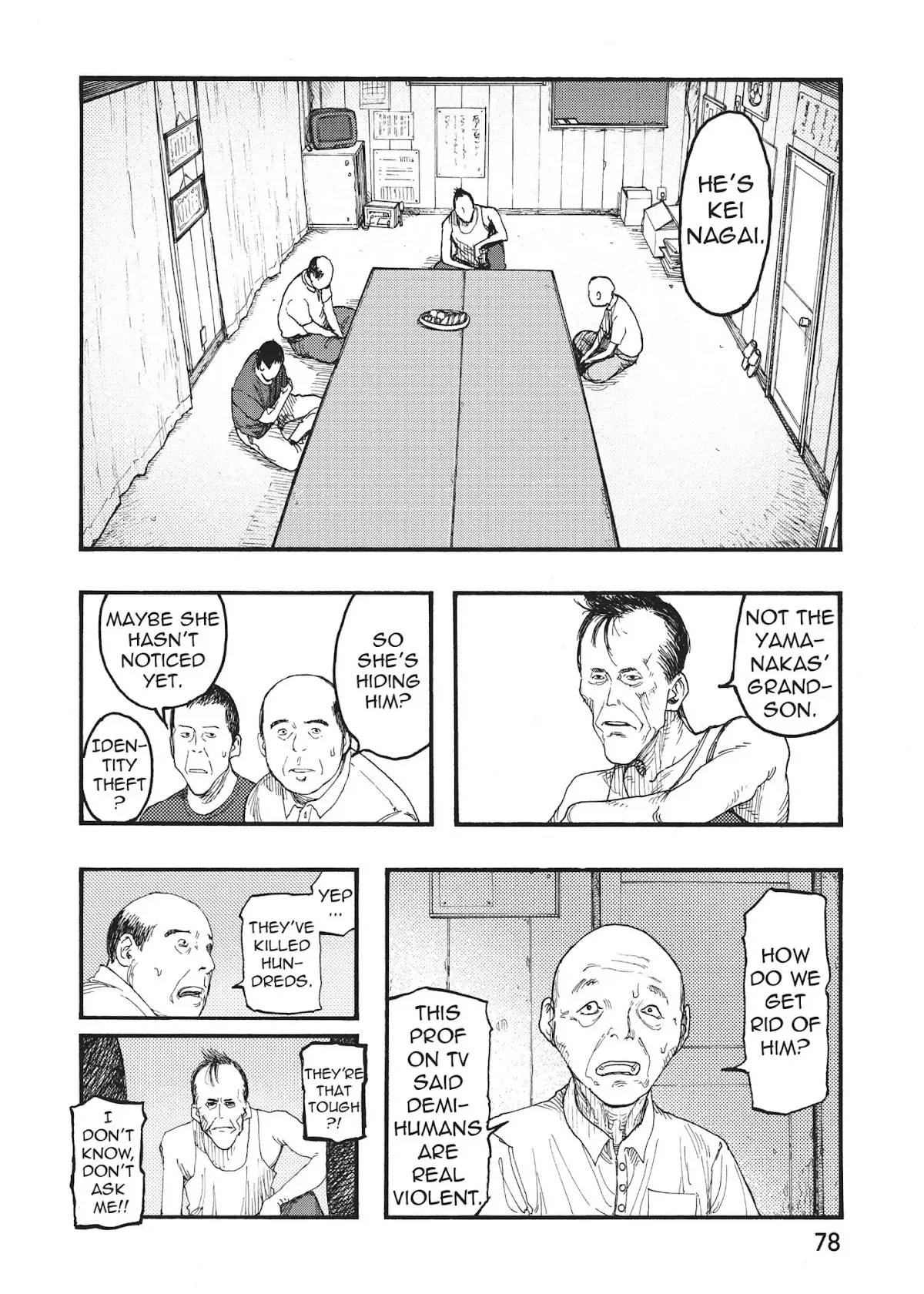 Read Ajin EN Manga Online