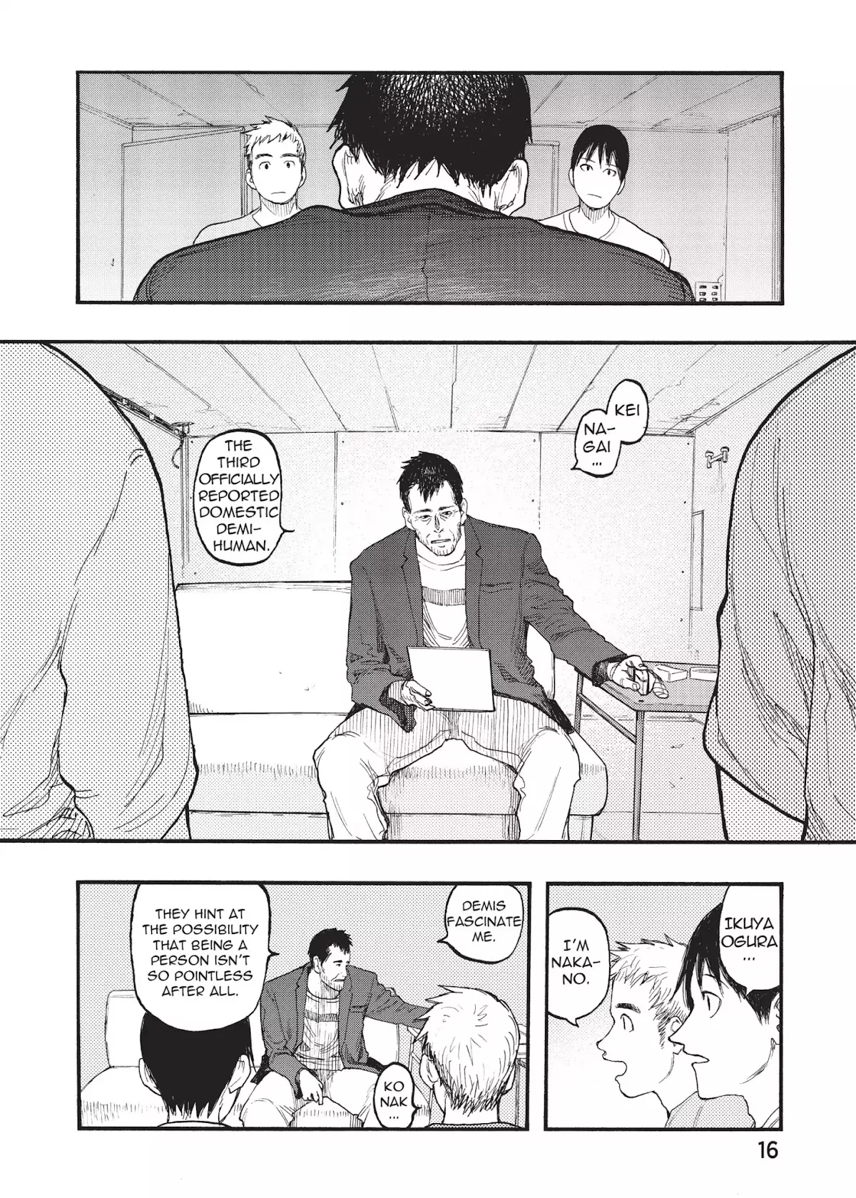 Read Ajin EN Manga Online