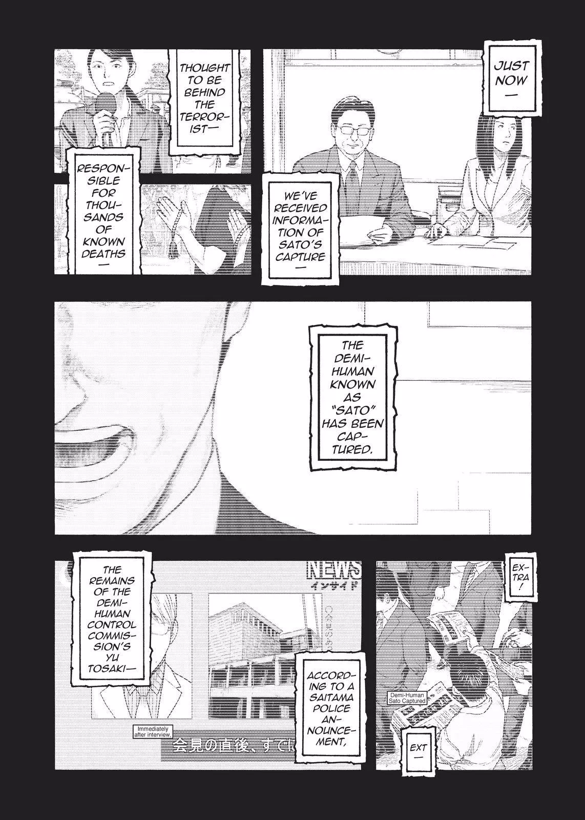 Read Ajin EN Manga Online