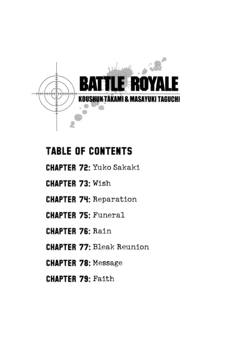 Read Battle Royale EN Manga Online