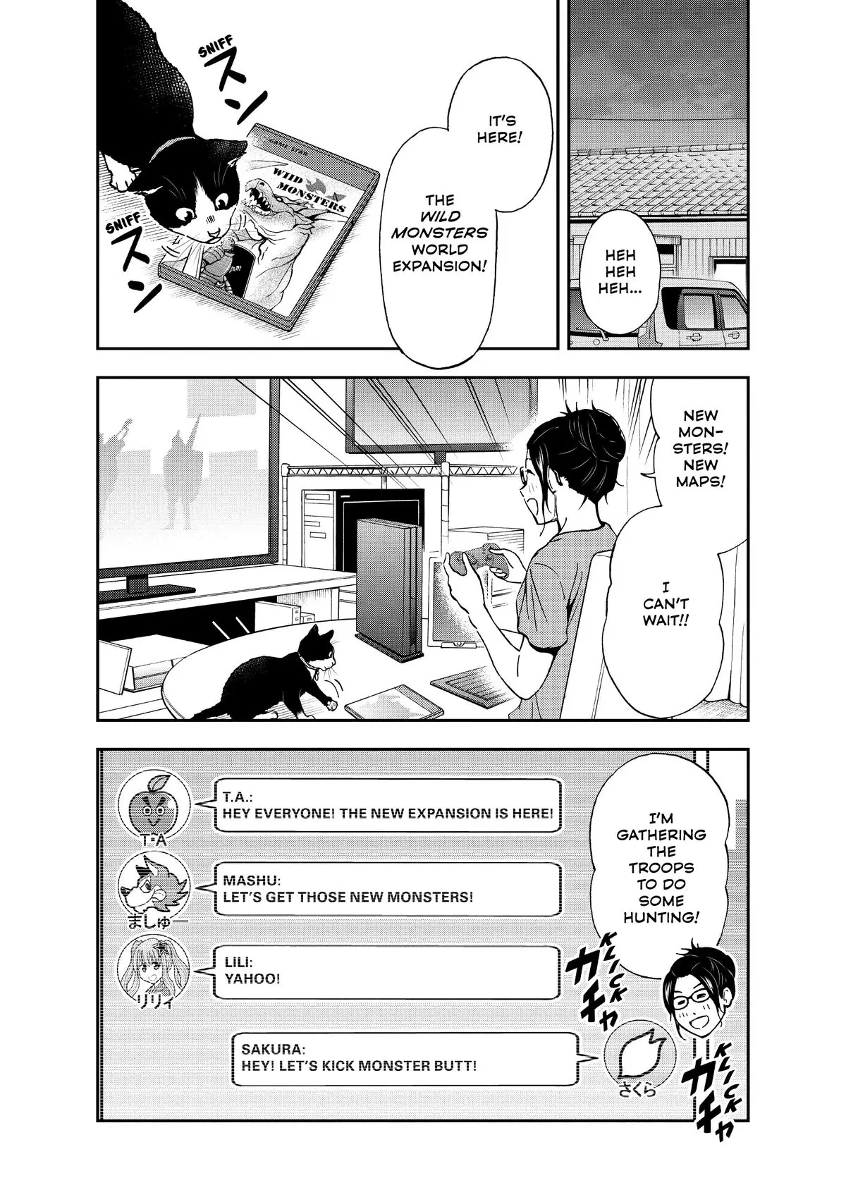 Read Cat + Gamer EN Manga Online