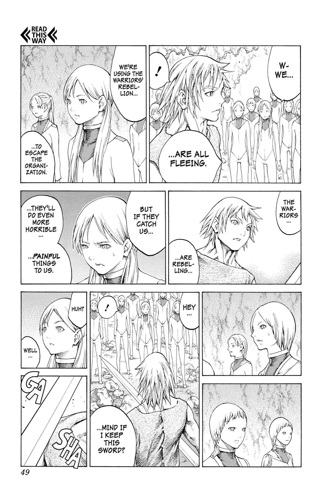 Read Claymore EN Manga Online