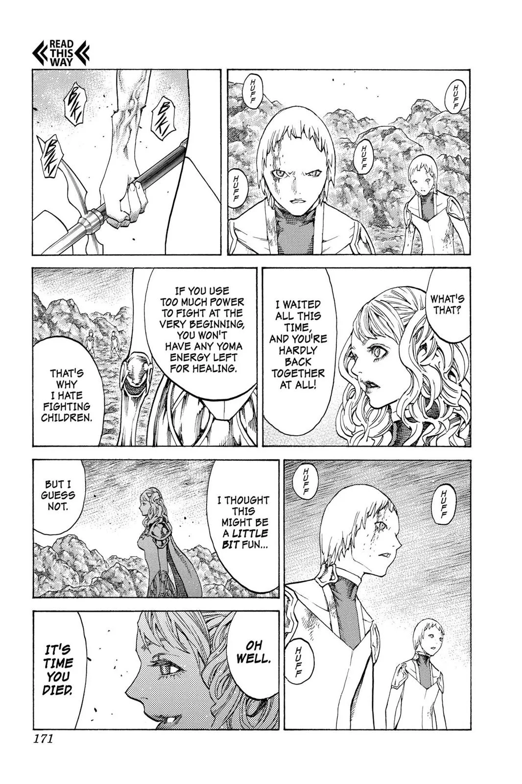 Read Claymore EN Manga Online