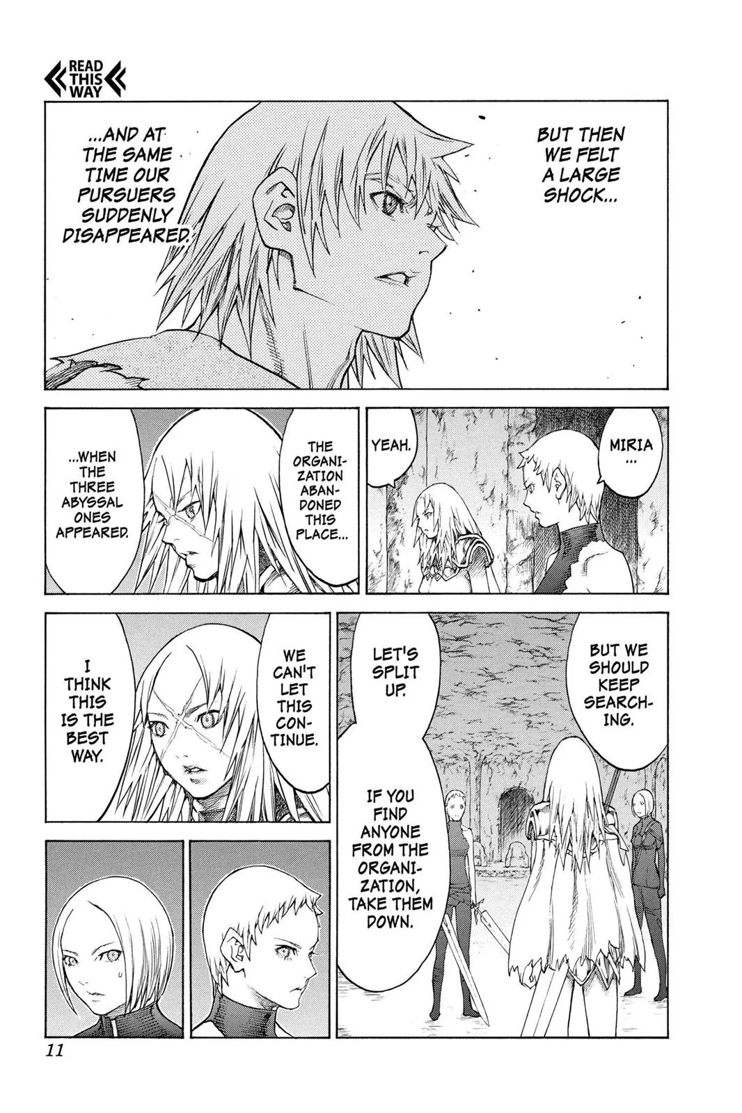 Read Claymore EN Manga Online