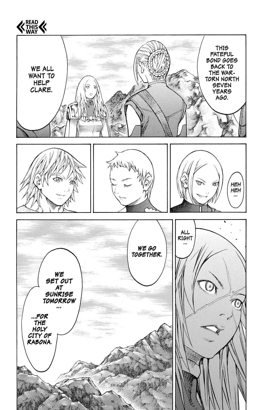Read Claymore EN Manga Online