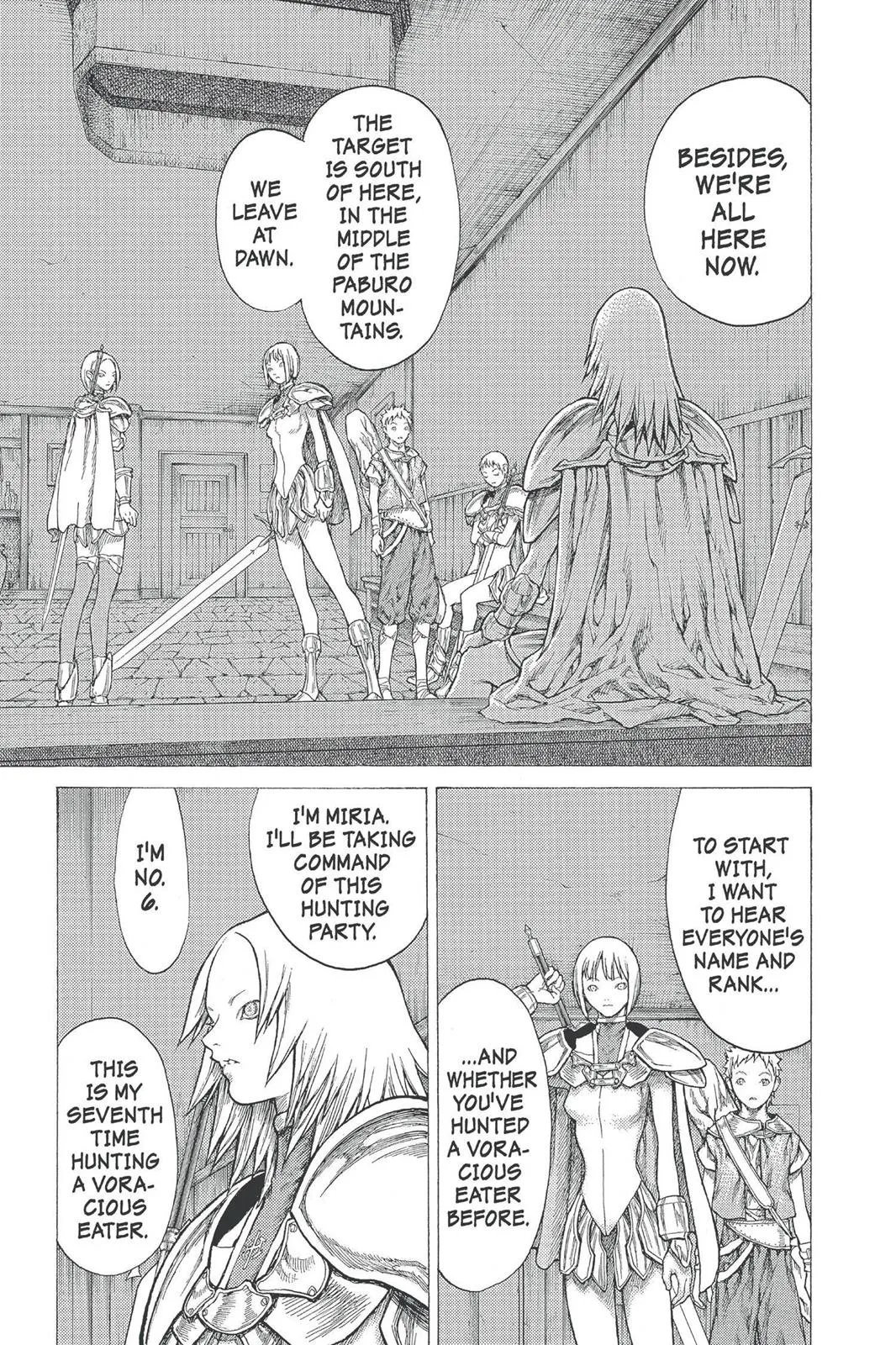 Read Claymore EN Manga Online