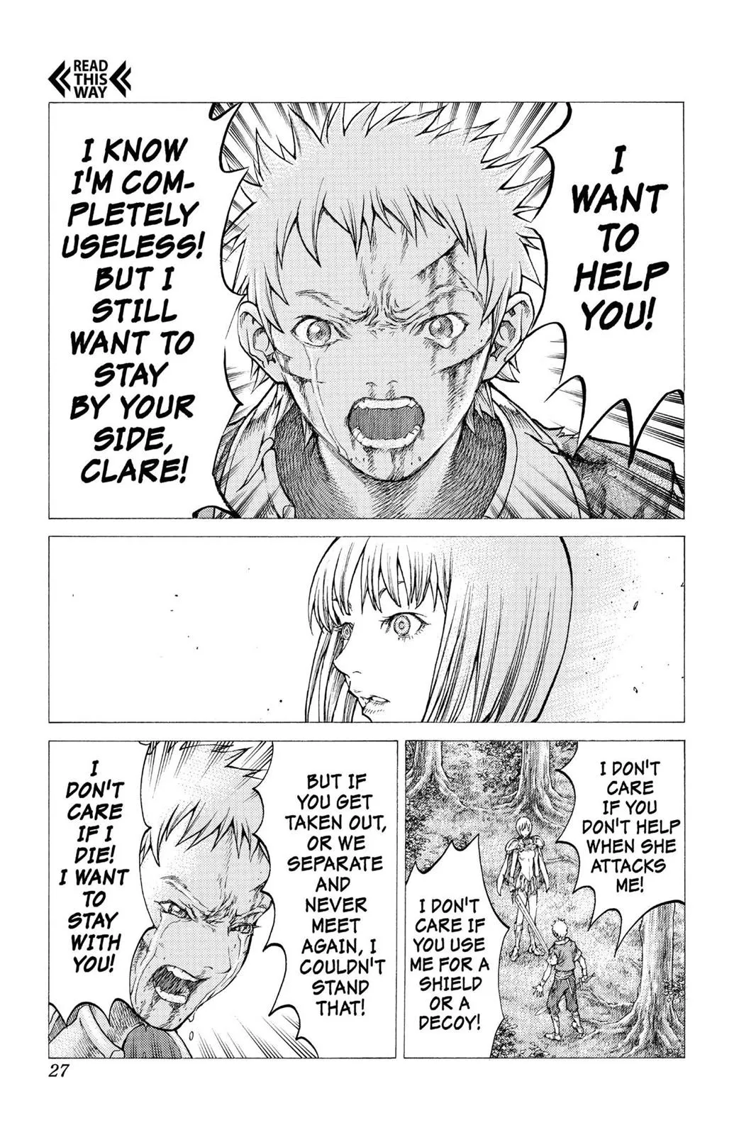 Read Claymore EN Manga Online