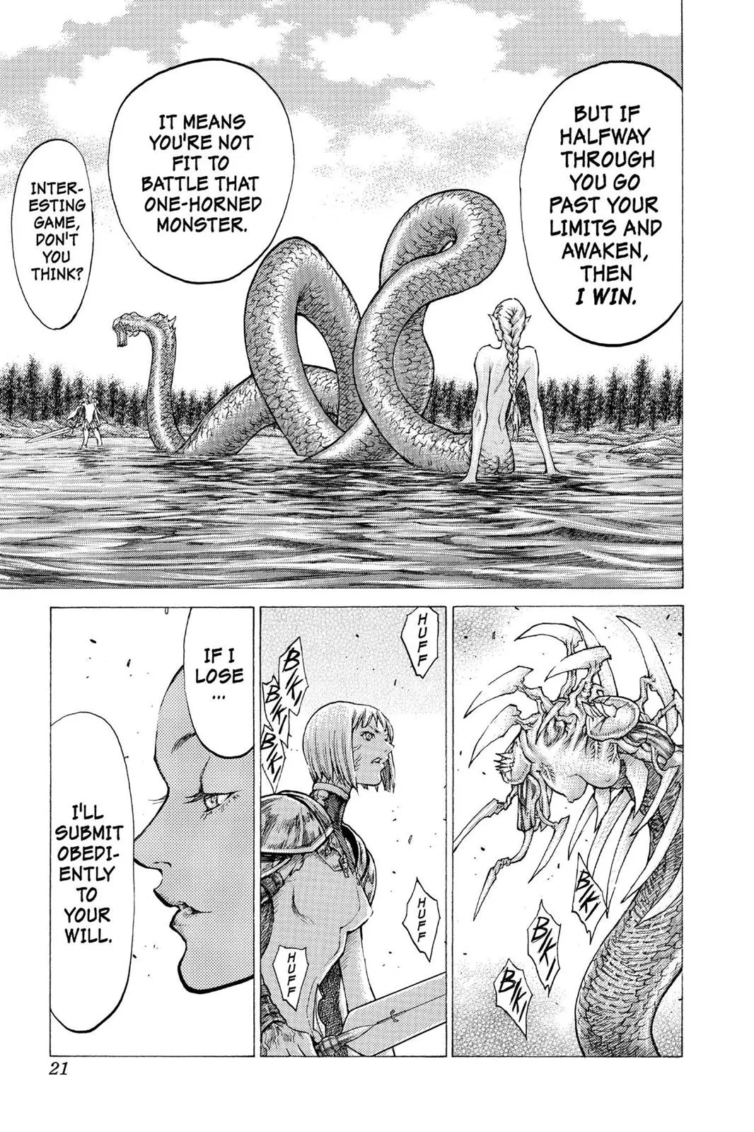 Read Claymore EN Manga Online