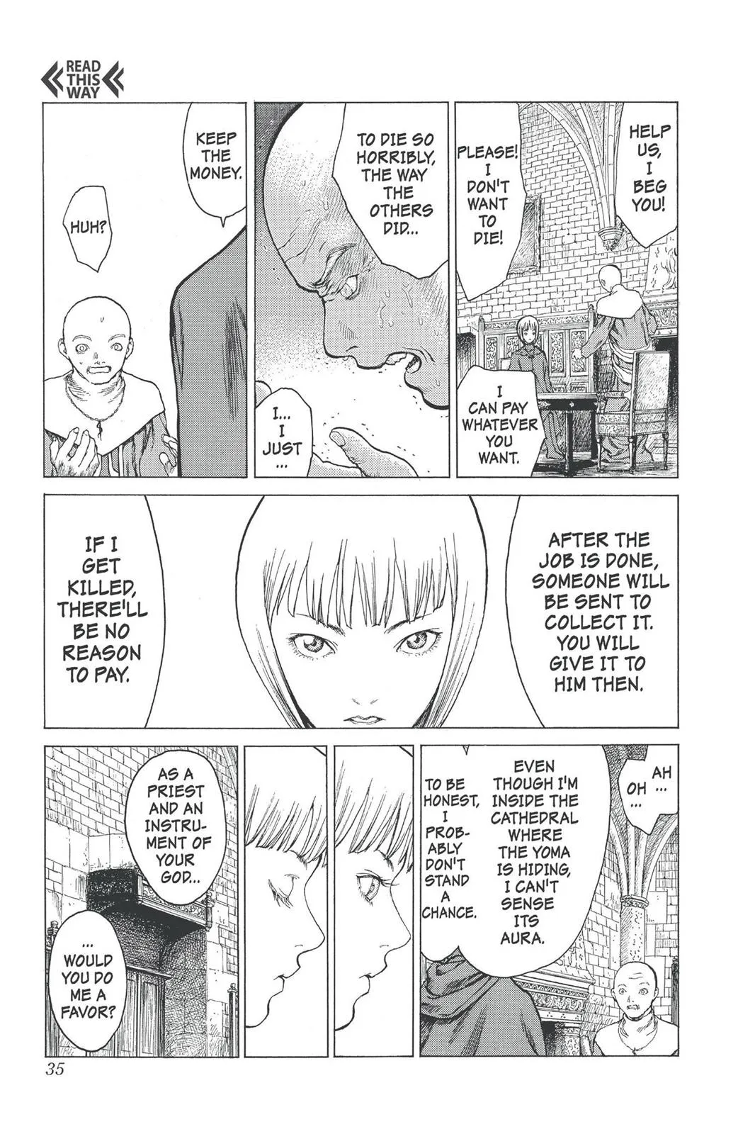 Read Claymore EN Manga Online