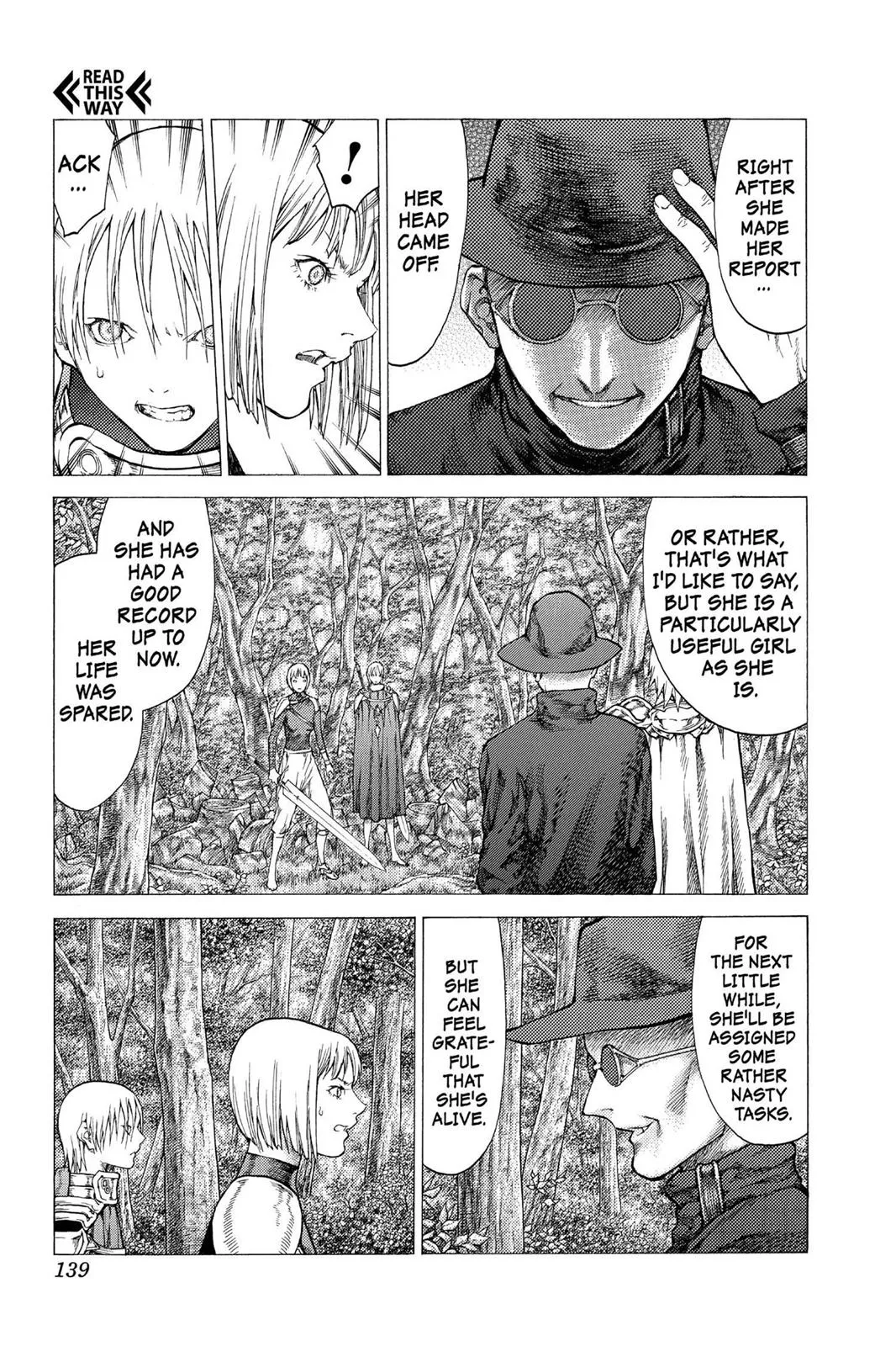 Read Claymore EN Manga Online