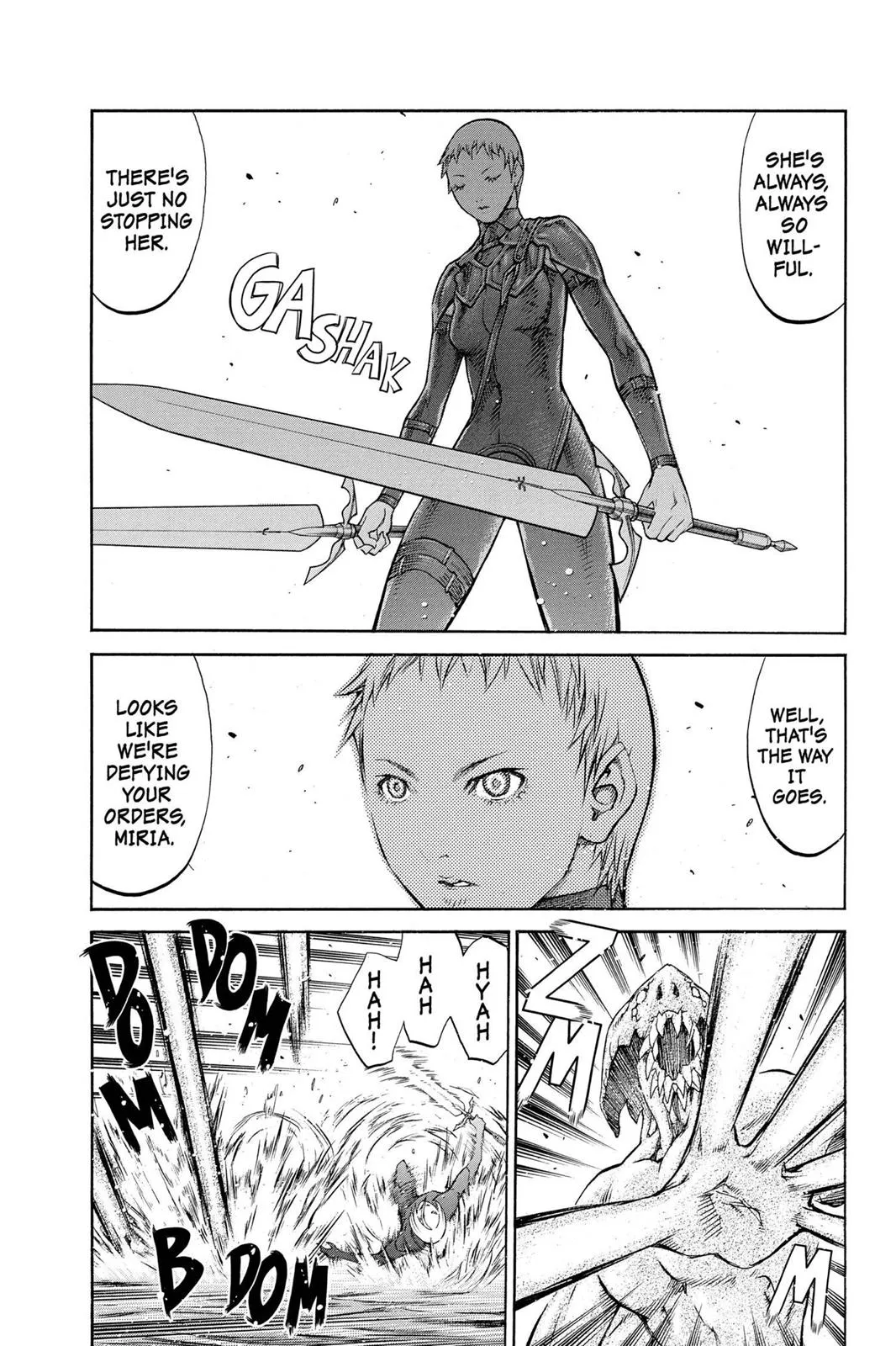 Read Claymore EN Manga Online