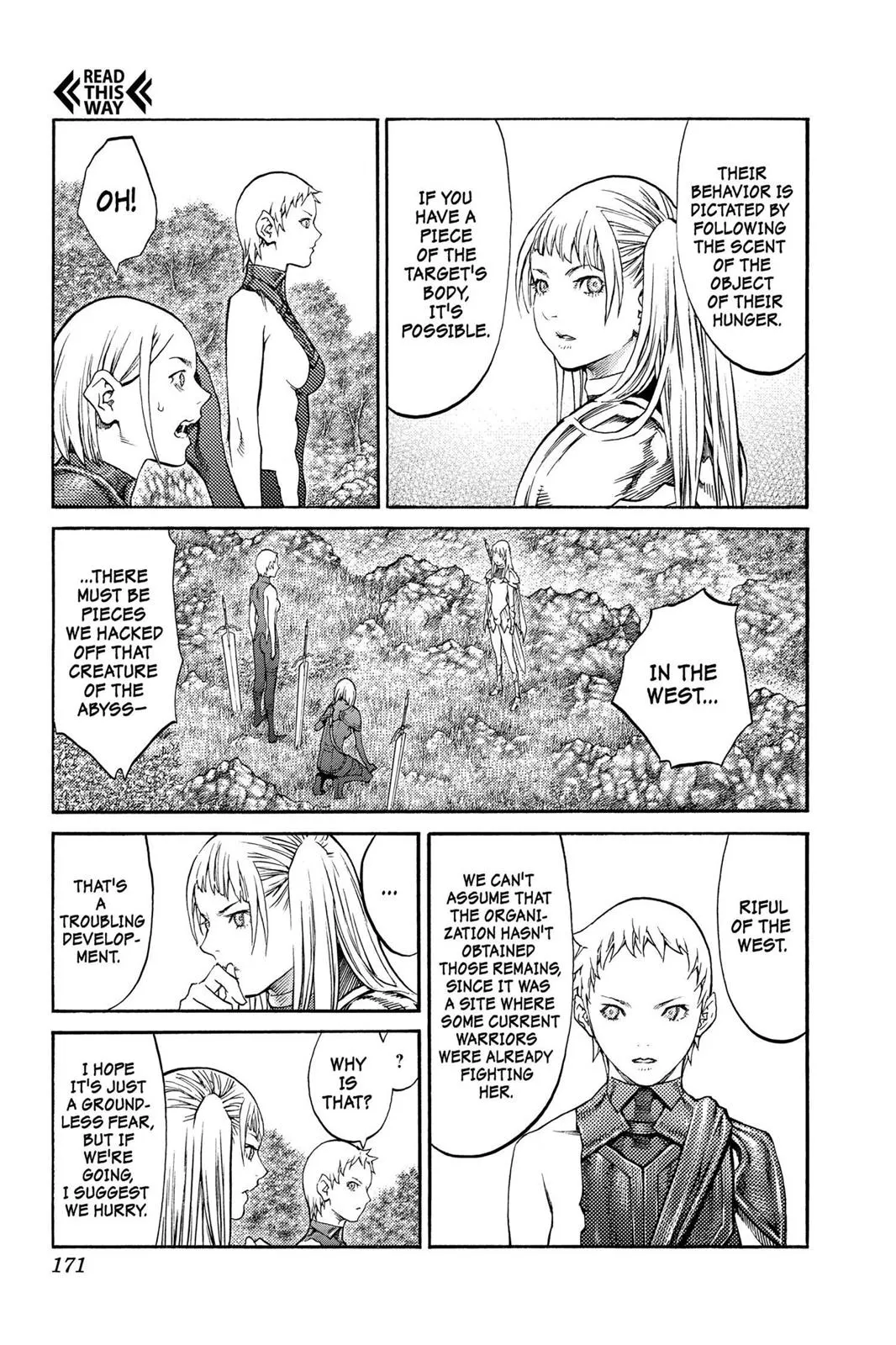 Read Claymore EN Manga Online