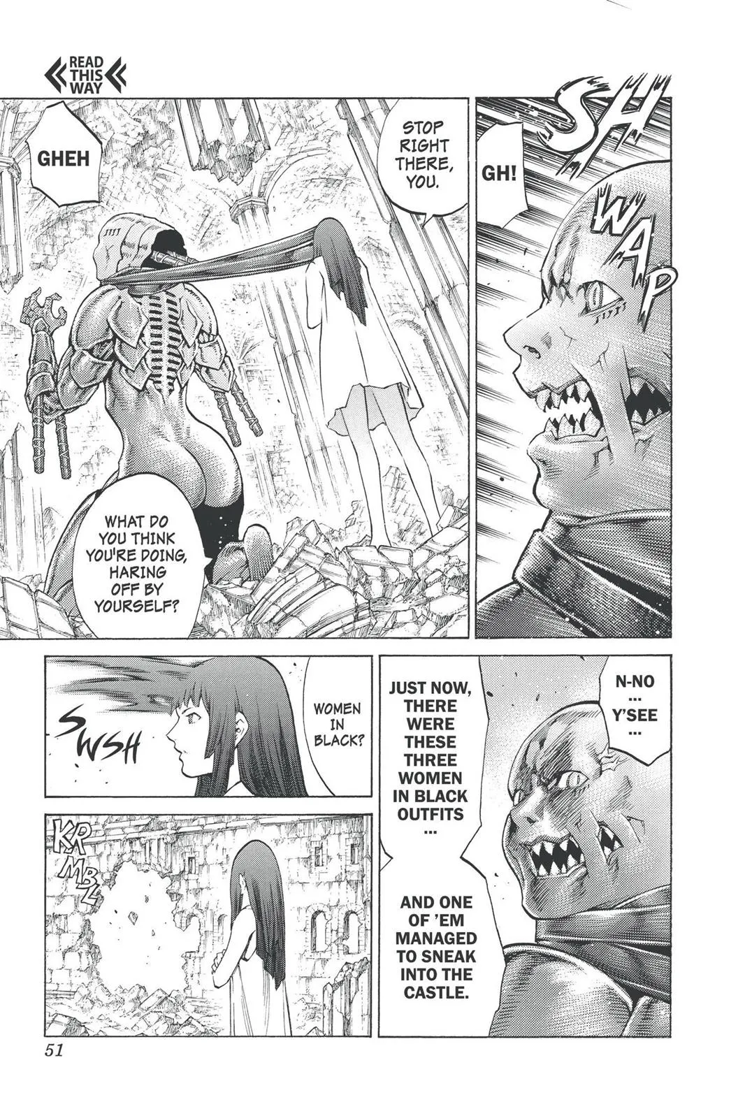 Read Claymore EN Manga Online