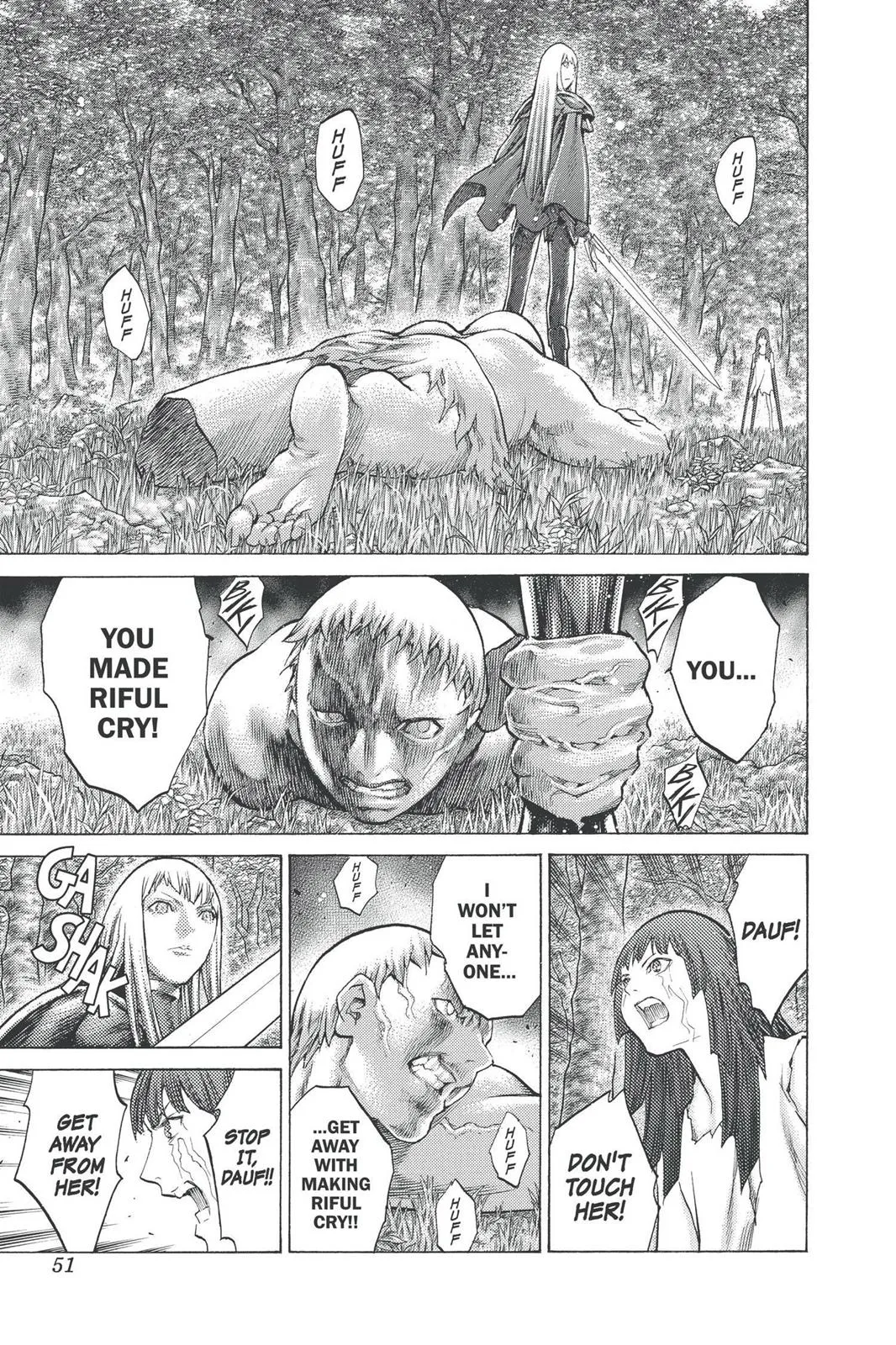 Read Claymore EN Manga Online