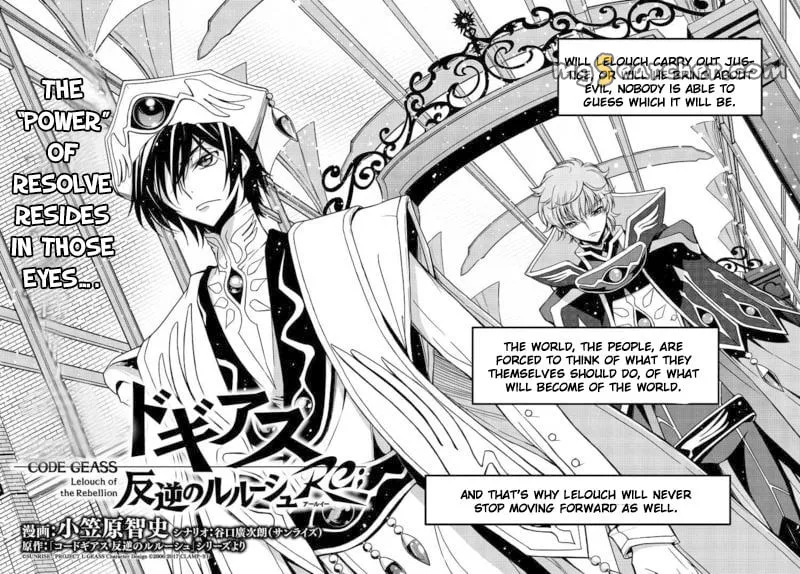 Read Code Geass Lelouch of the Rebellion en Manga Online