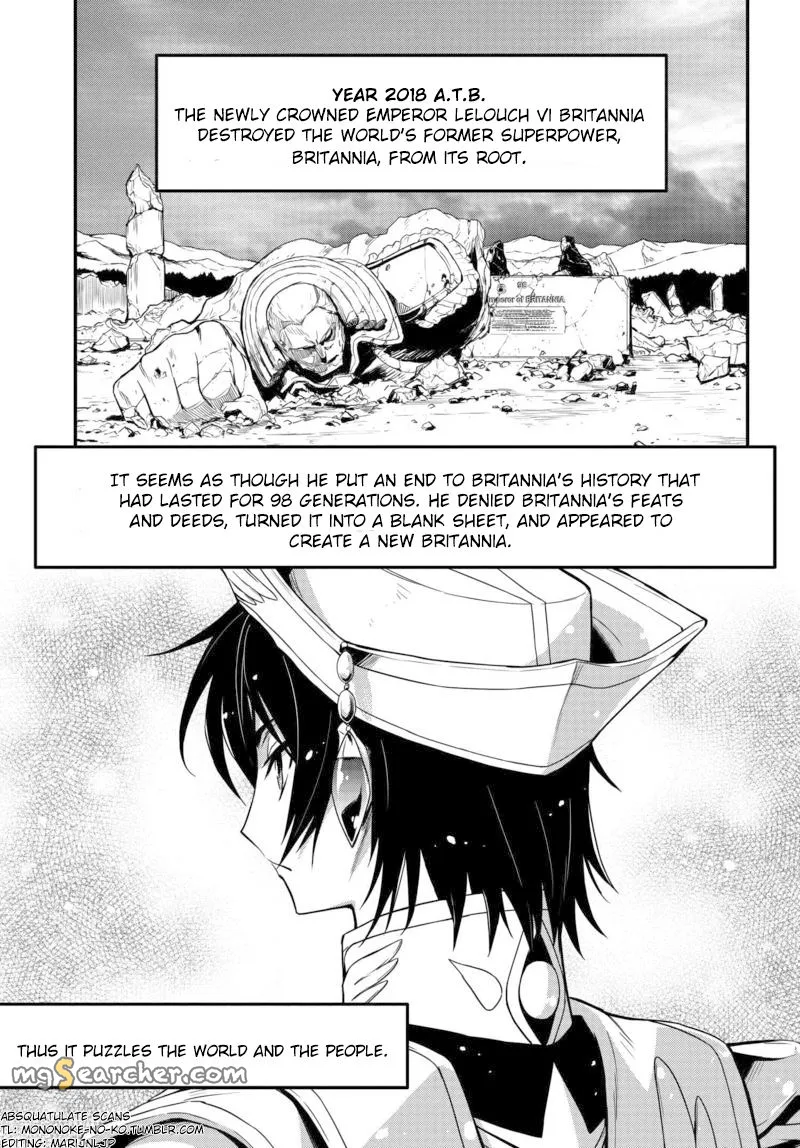 Read Code Geass Lelouch of the Rebellion en Manga Online