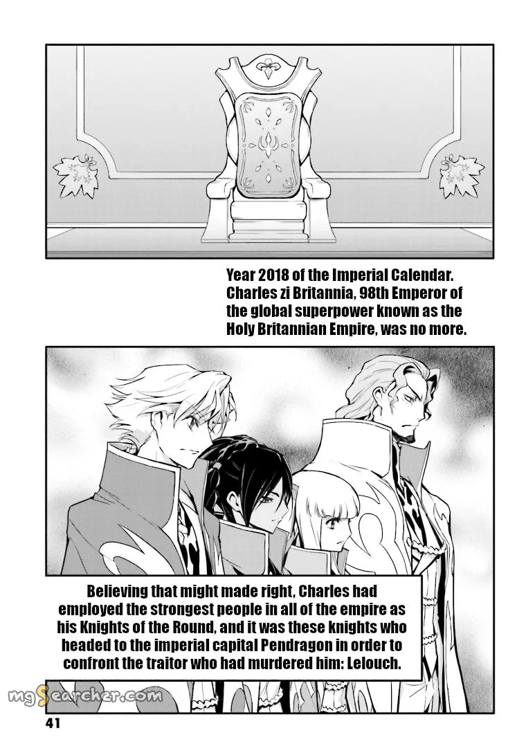 Read Code Geass Lelouch of the Rebellion en Manga Online