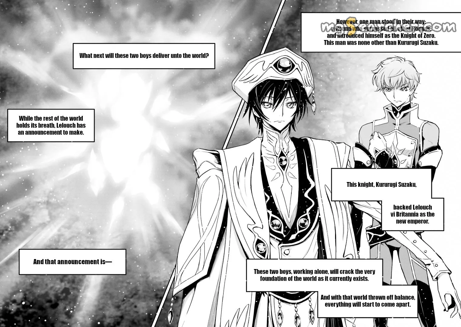 Read Code Geass Lelouch of the Rebellion en Manga Online