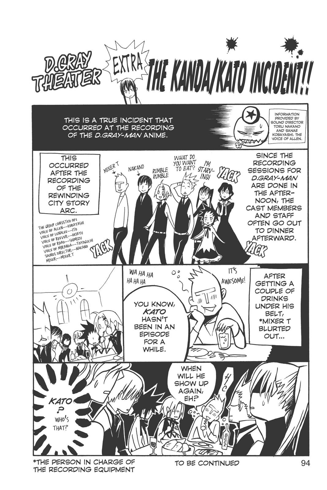Read D.Gray-man EN Manga Online