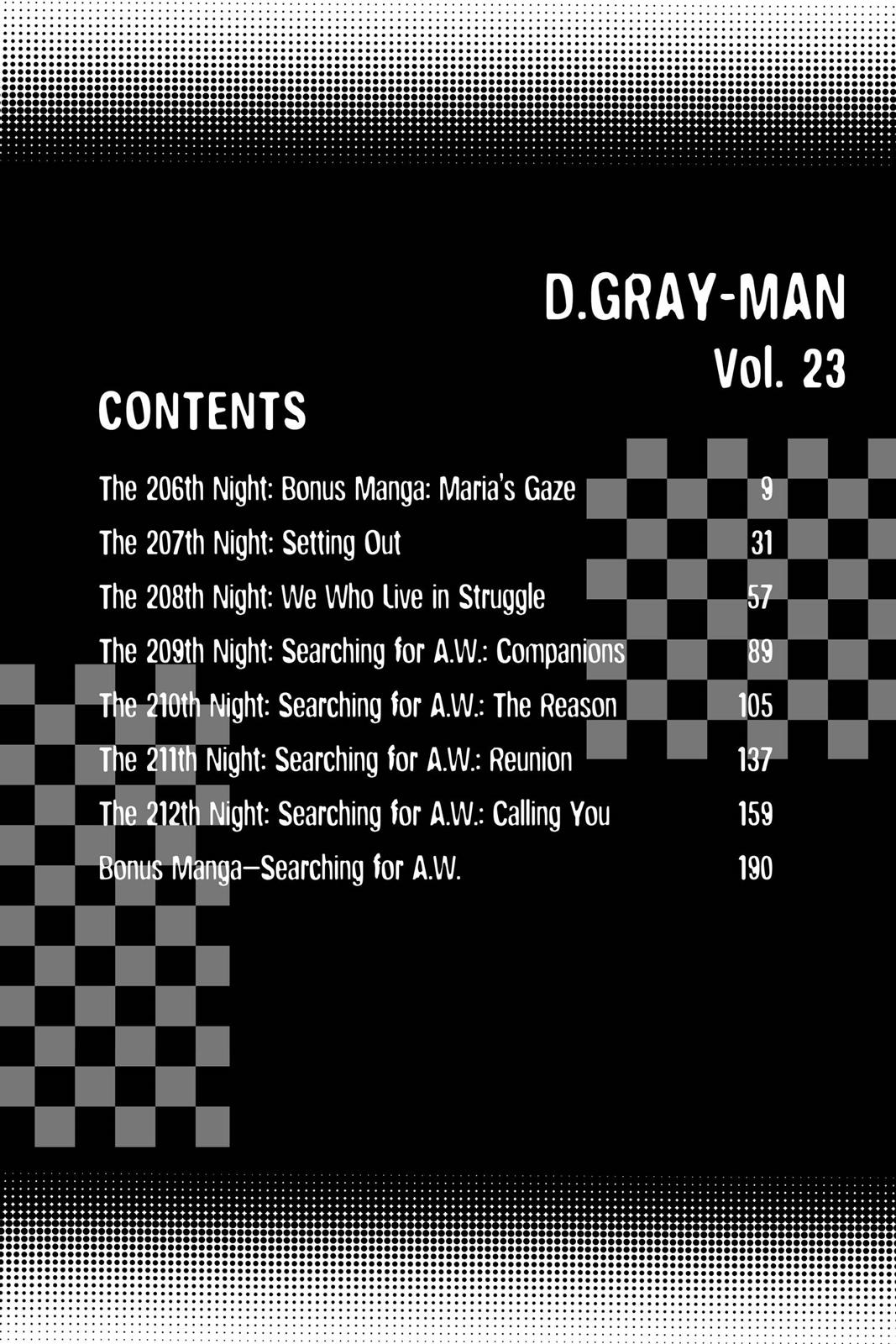 Read D.Gray-man EN Manga Online