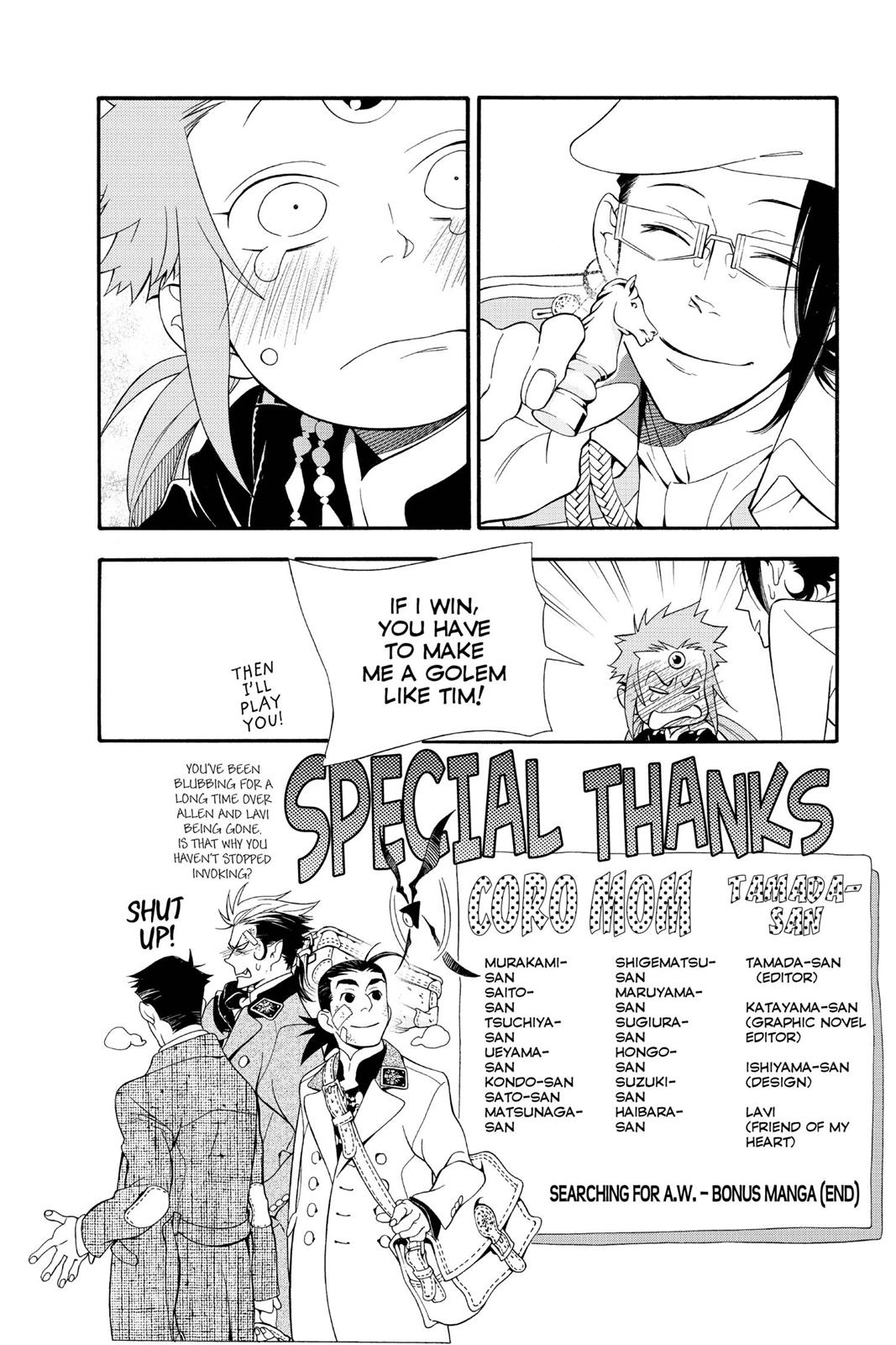 Read D.Gray-man EN Manga Online