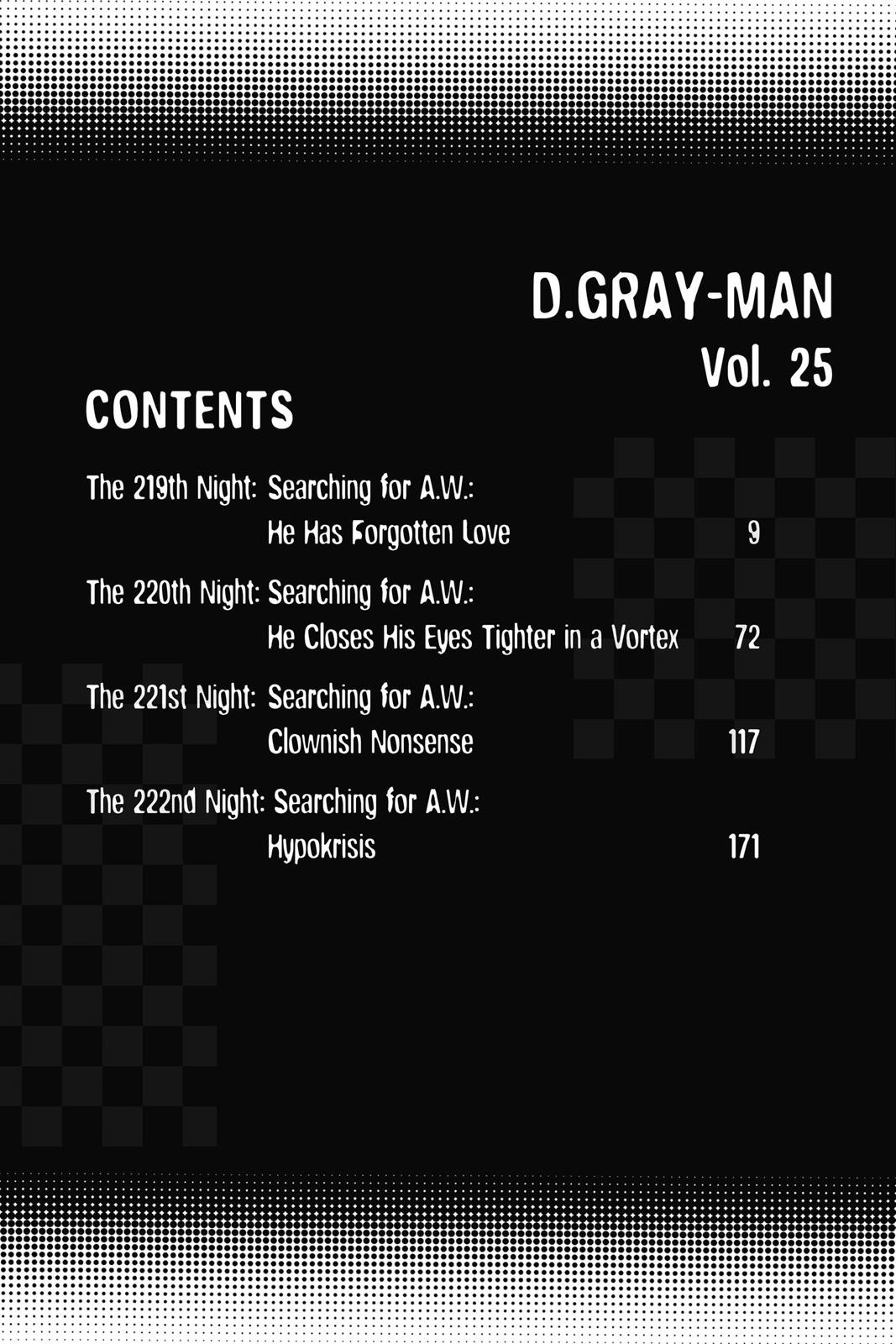 Read D.Gray-man EN Manga Online