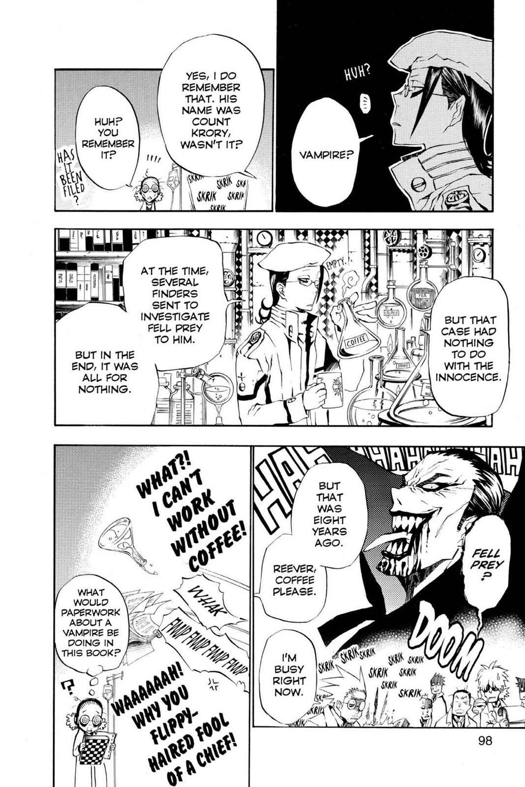 Read D.Gray-man EN Manga Online