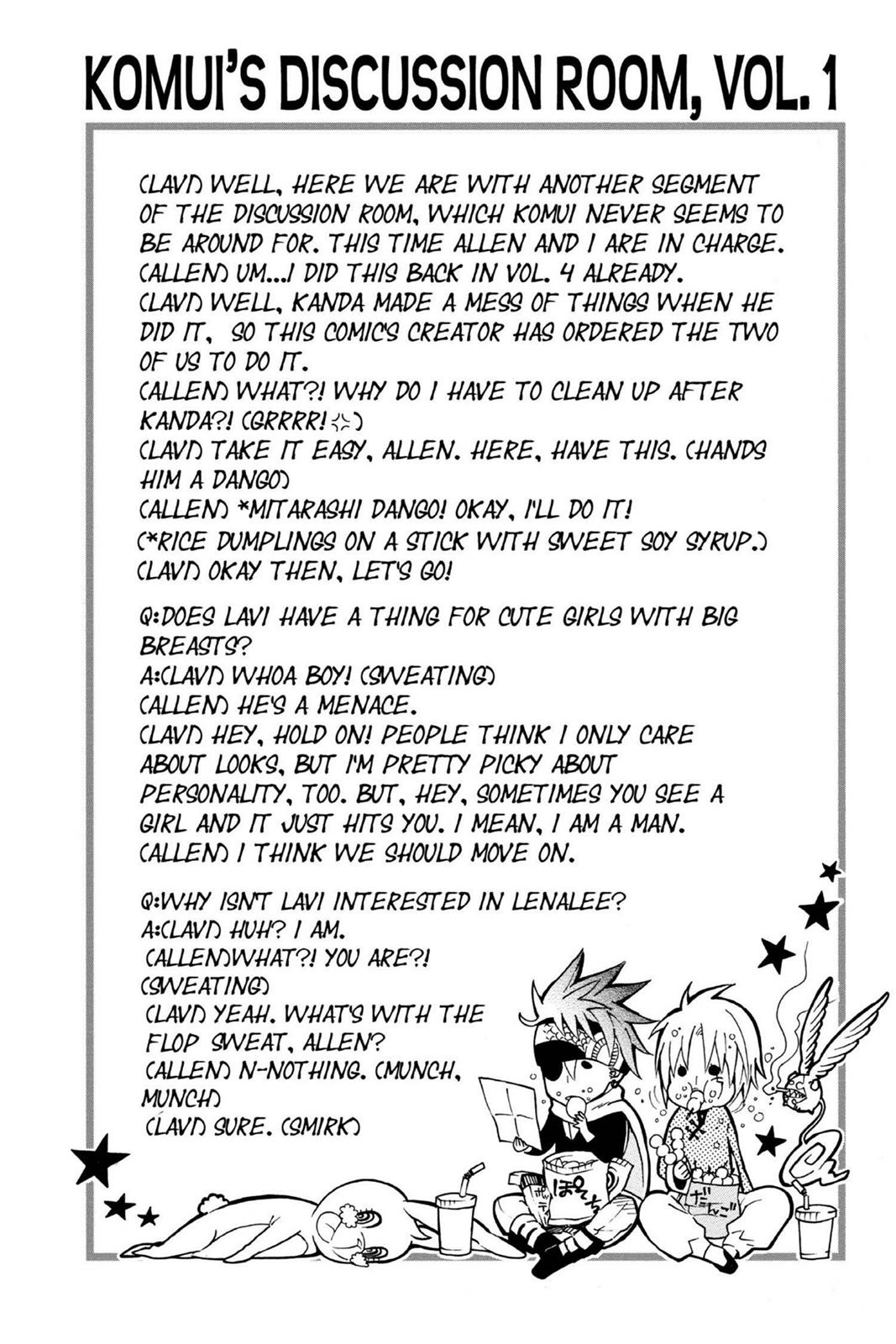 Read D.Gray-man EN Manga Online