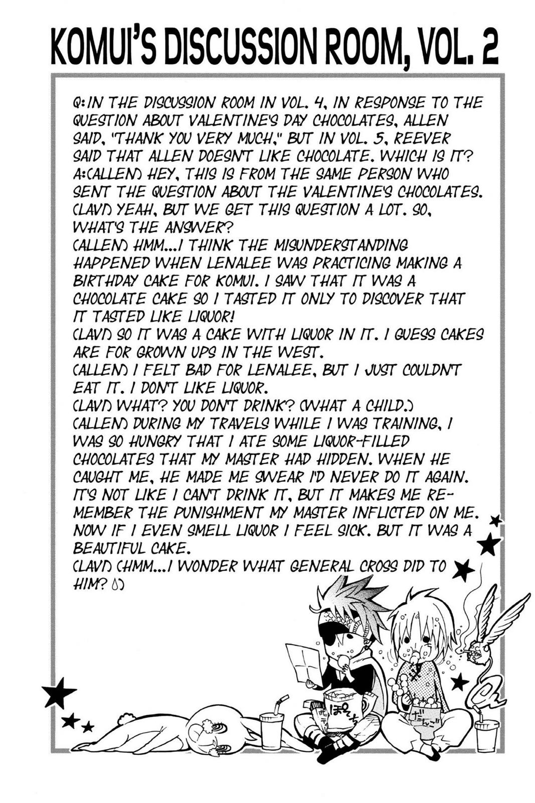 Read D.Gray-man EN Manga Online