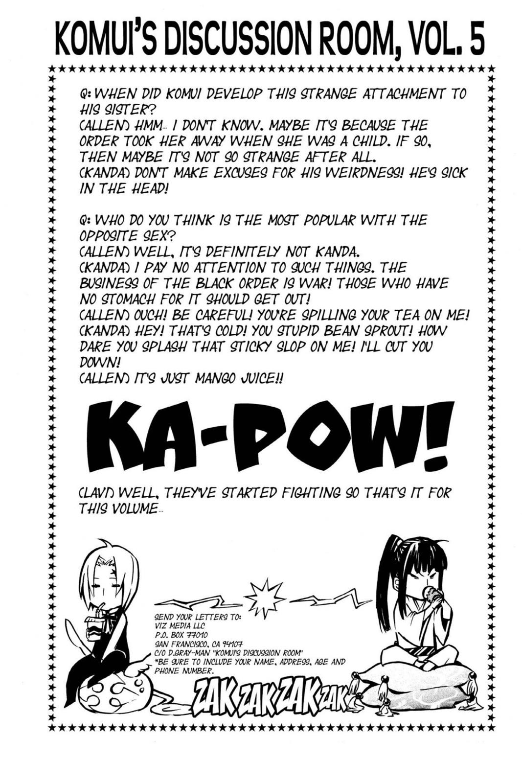 Read D.Gray-man EN Manga Online