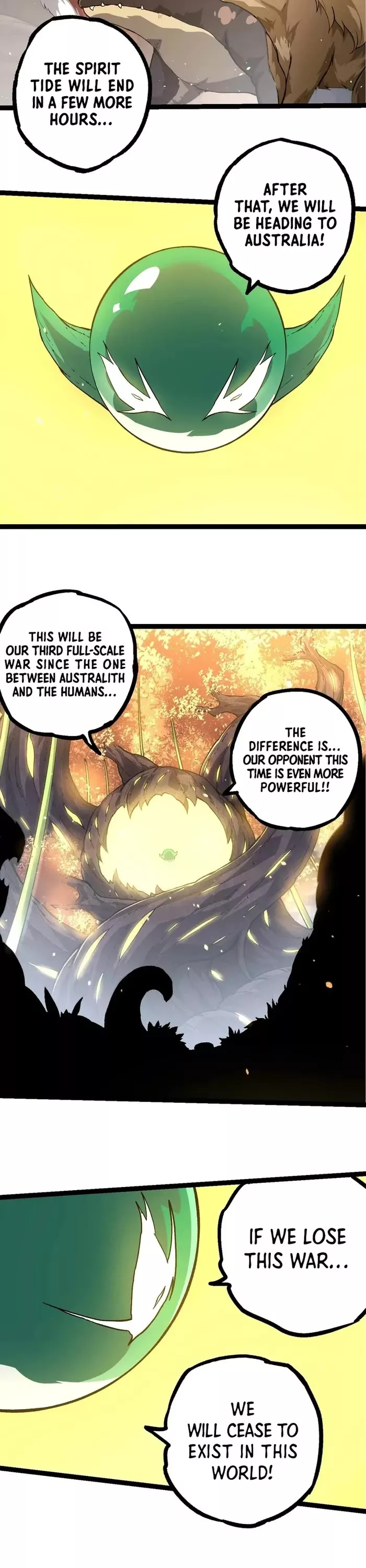 Read Evolution Begins With a Big Tree EN Manga Online