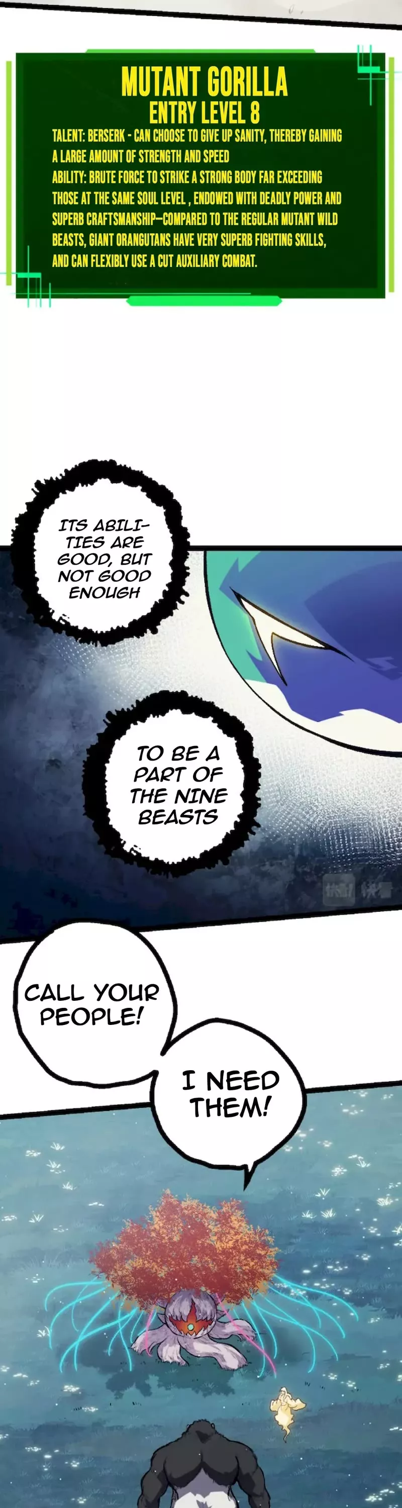 Read Evolution Begins With a Big Tree EN Manga Online