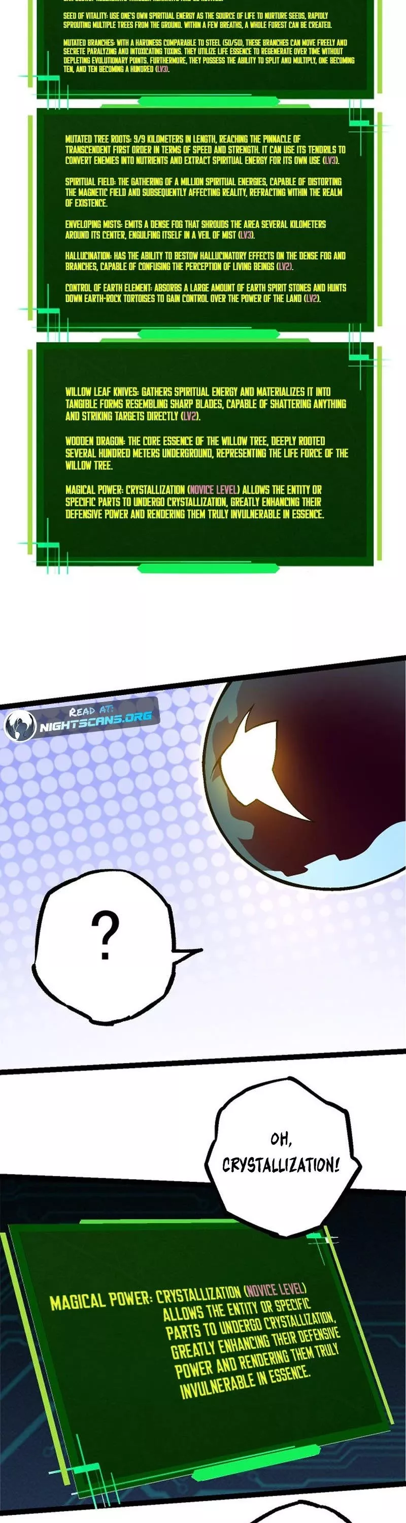 Read Evolution Begins With a Big Tree EN Manga Online