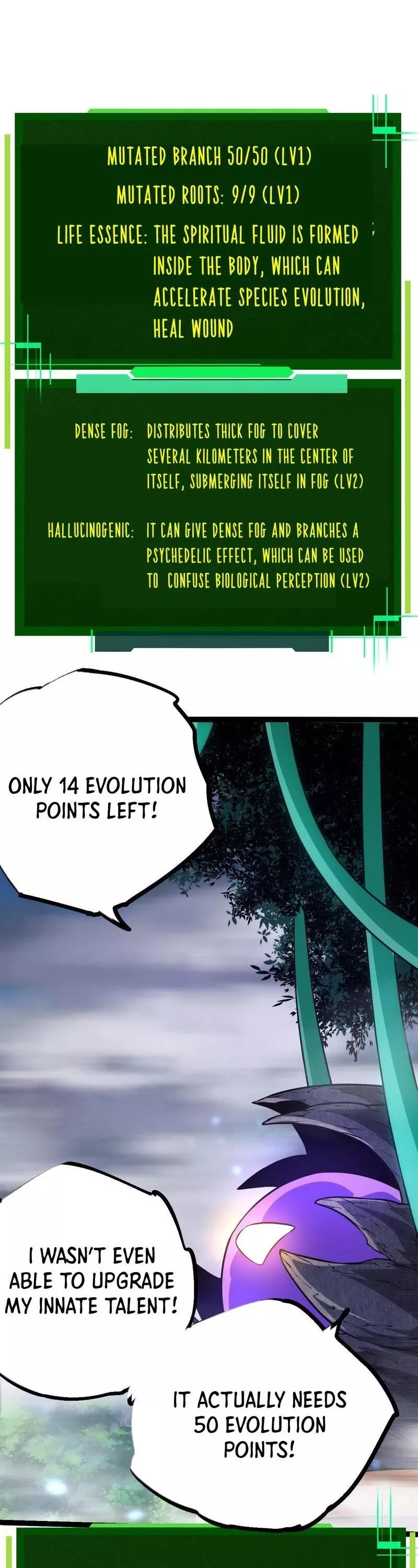 Read Evolution Begins With a Big Tree EN Manga Online