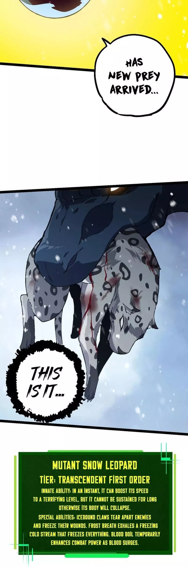 Read Evolution Begins With a Big Tree EN Manga Online