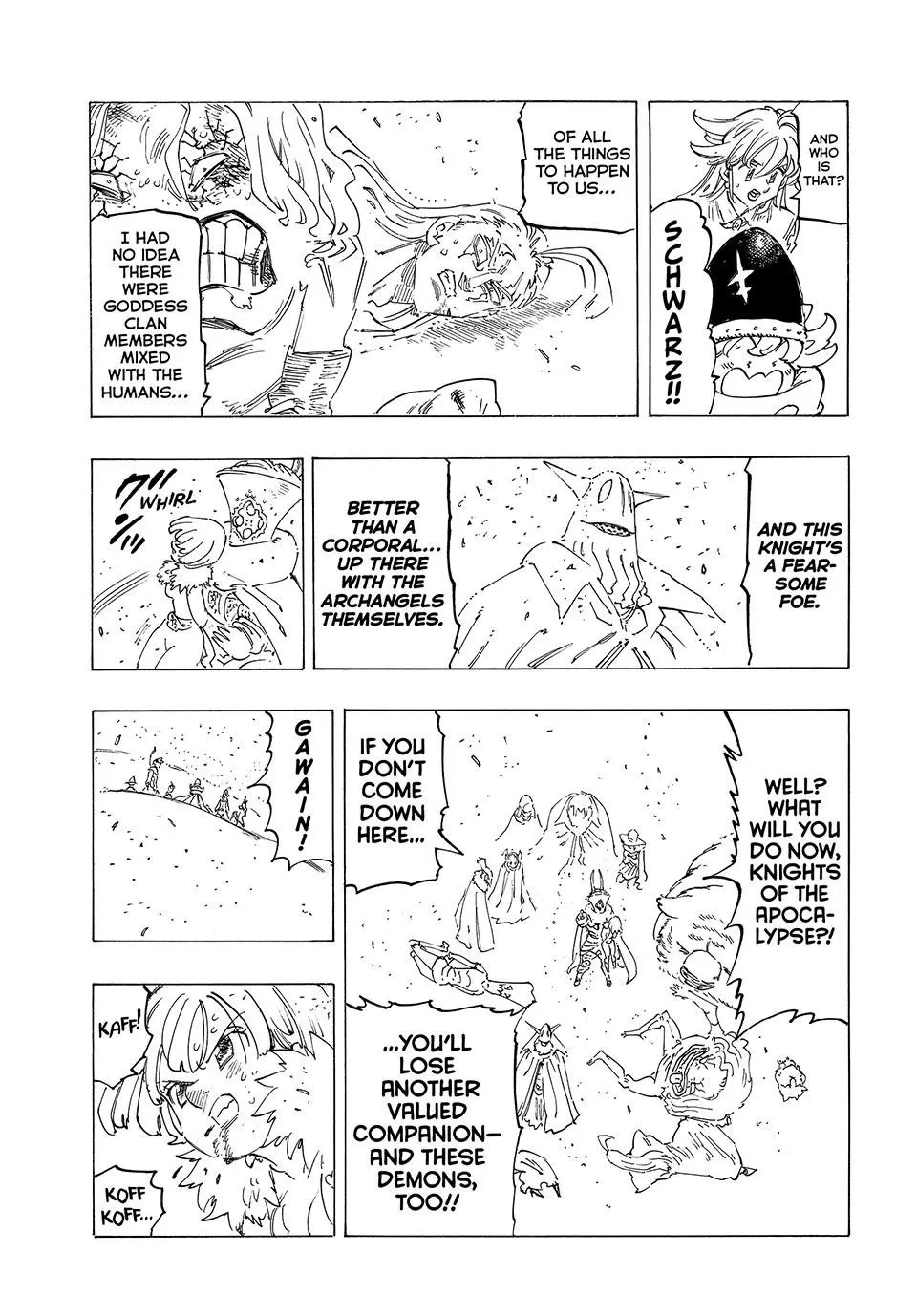 Read Four Knights of the Apocalypse EN Manga Online