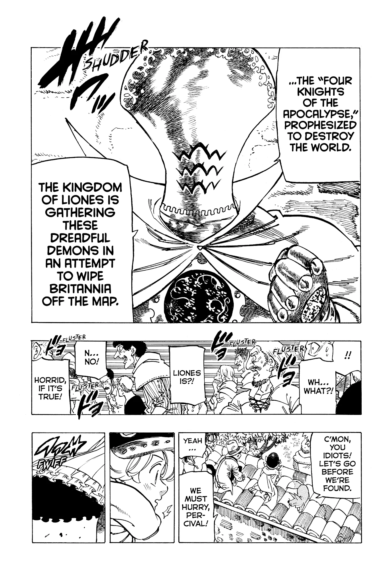 Read Four Knights of the Apocalypse EN Manga Online