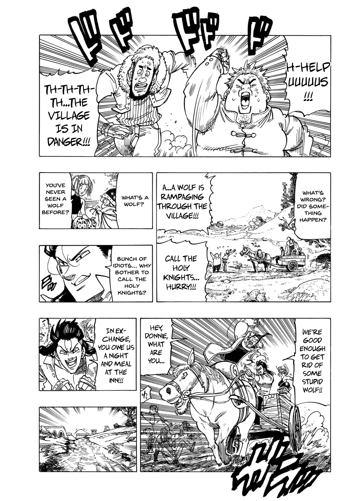 Read Four Knights of the Apocalypse EN Manga Online
