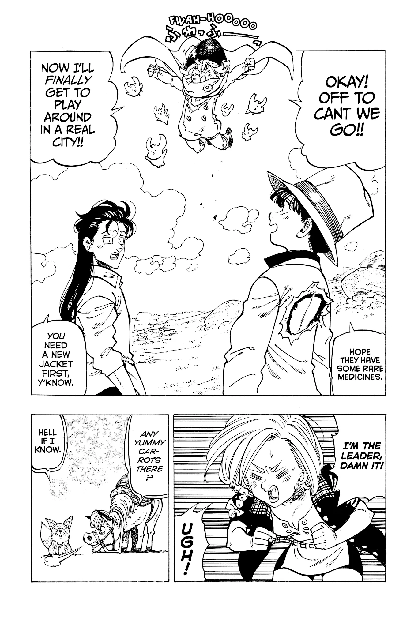 Read Four Knights of the Apocalypse EN Manga Online