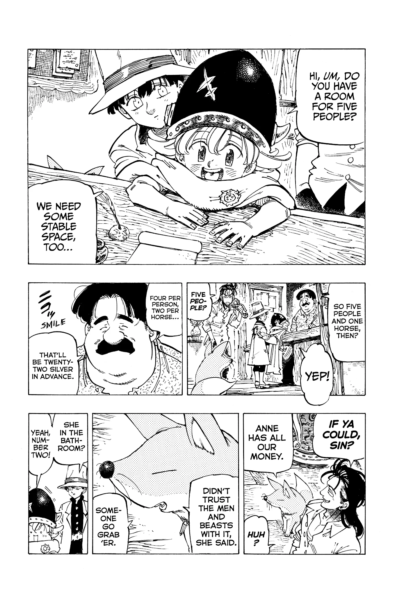 Read Four Knights of the Apocalypse EN Manga Online